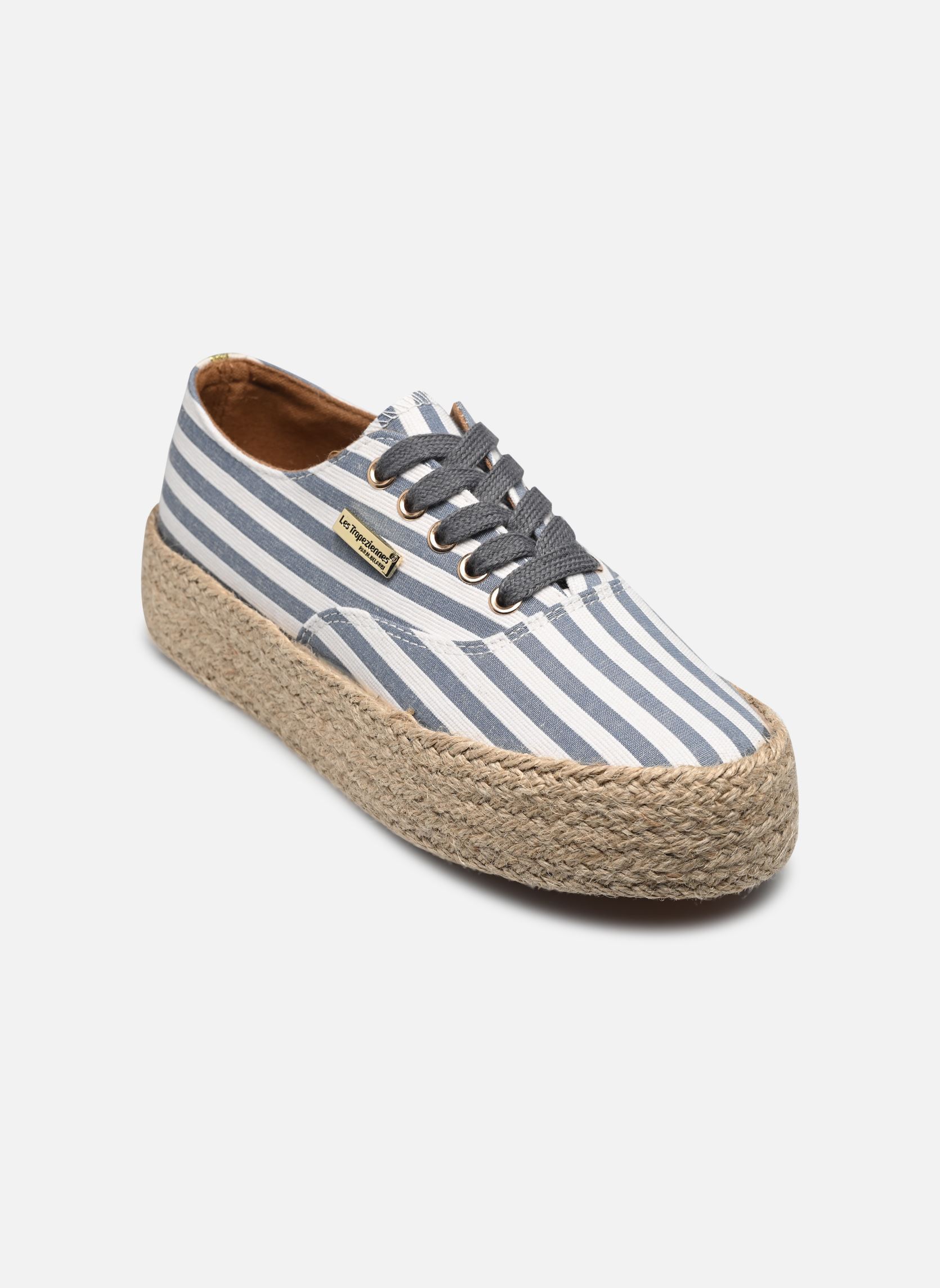 Print sneakers COSMIC PRINT dames blauw Les Tropéziennes par M Belarbi Print sneakers COSMIC PRINT dames blauw BLEU RAYURE MAR