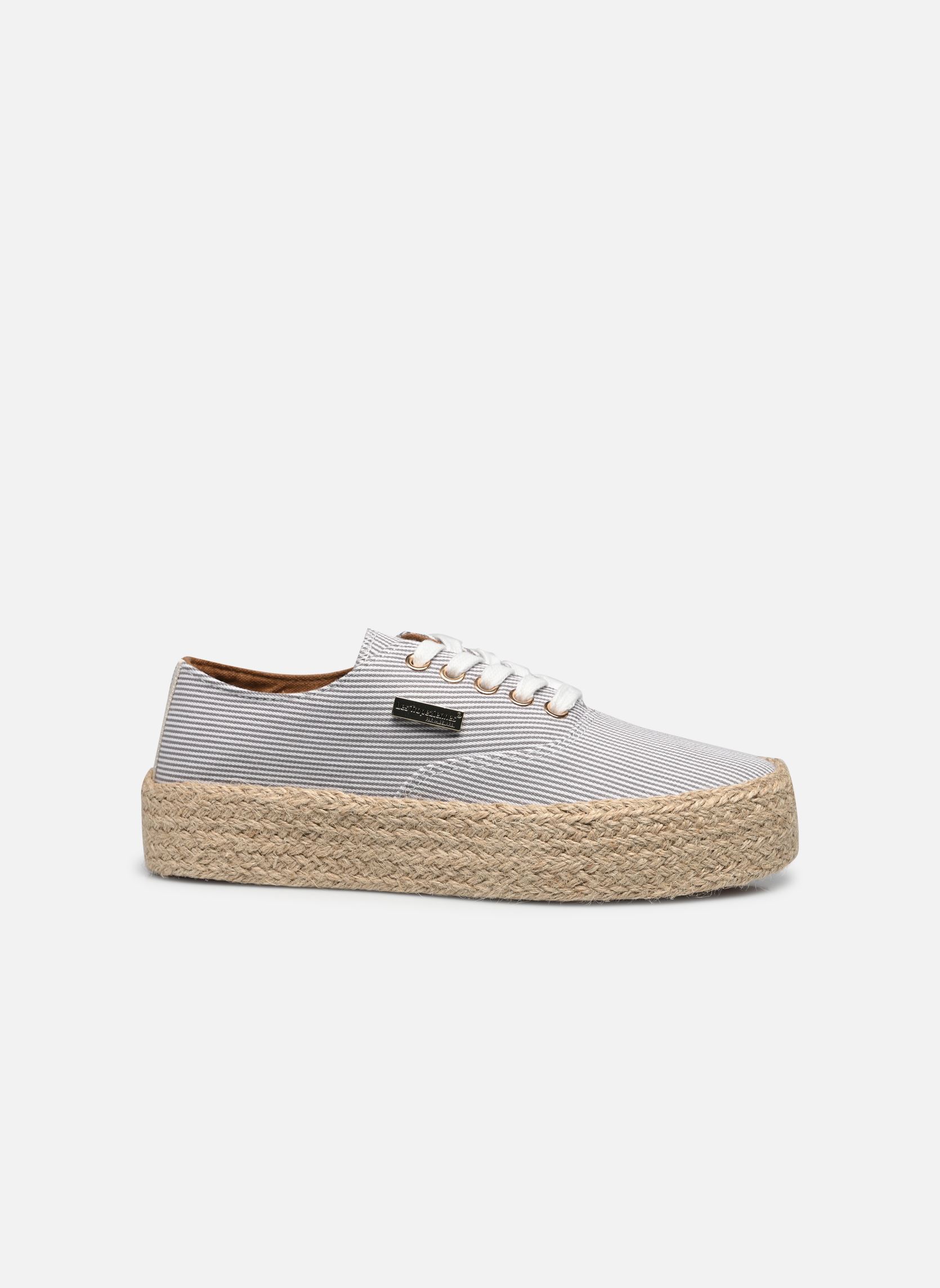Leinen-Sneaker COSMIC PRINT damen beige Les Tropéziennes par M Belarbi Leinen-Sneaker COSMIC PRINT damen beige BEIGE RAYURES F