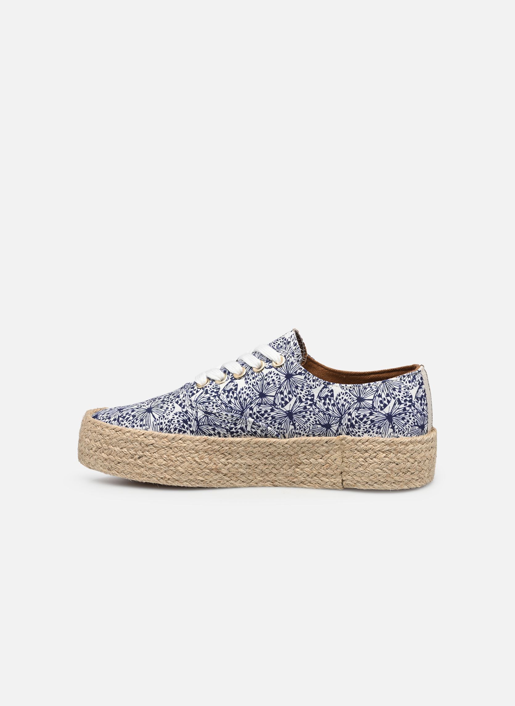 Print sneakers COSMIC PRINT dames blauw Les Tropéziennes par M Belarbi Print sneakers COSMIC PRINT dames blauw BLEU PAPILLON