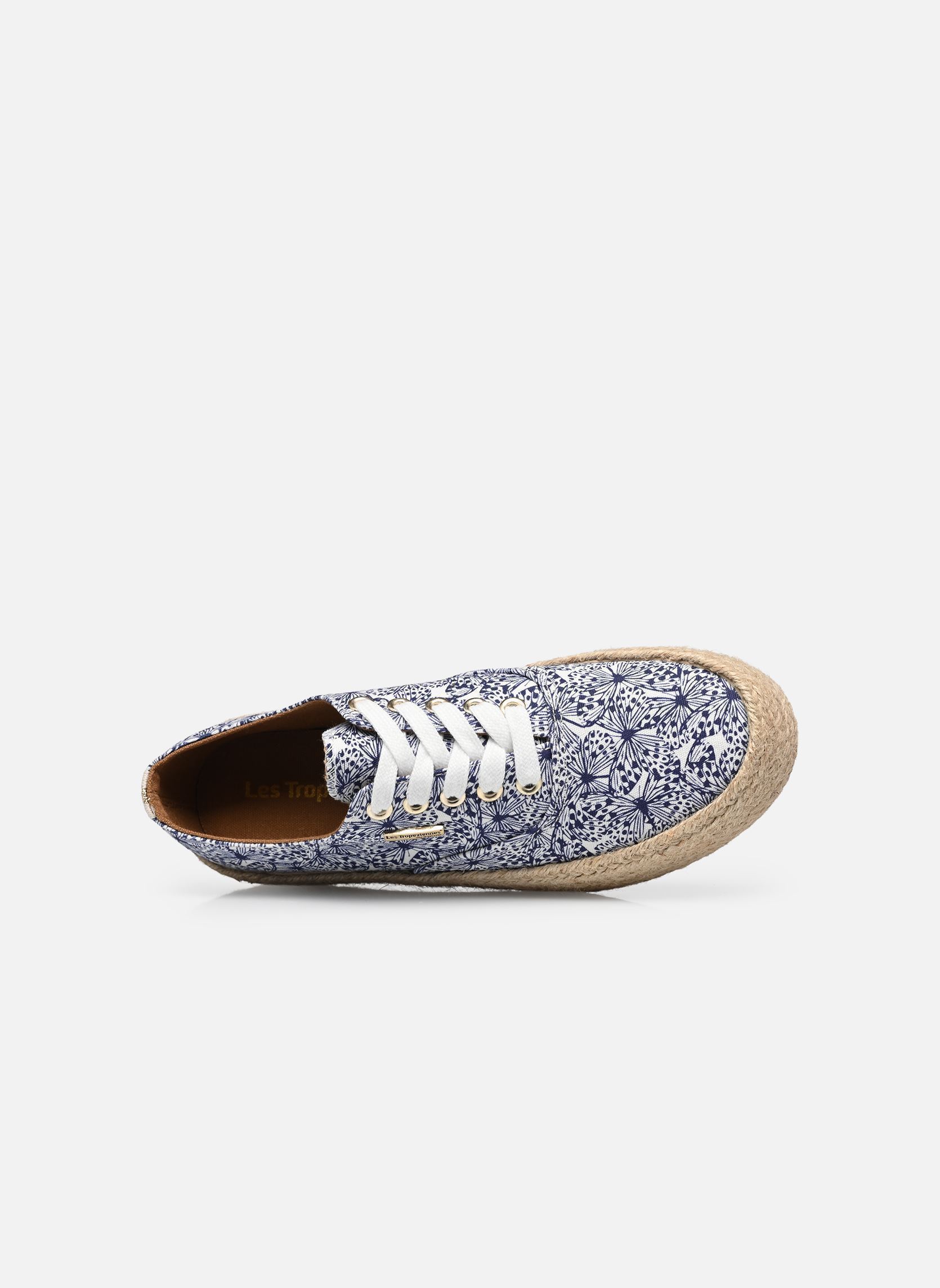 Print sneakers COSMIC PRINT dames blauw Les Tropéziennes par M Belarbi Print sneakers COSMIC PRINT dames blauw BLEU PAPILLON