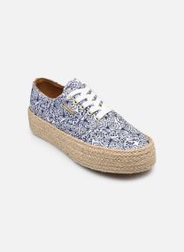 Leinen-Sneaker COSMIC PRINT damen weiß
