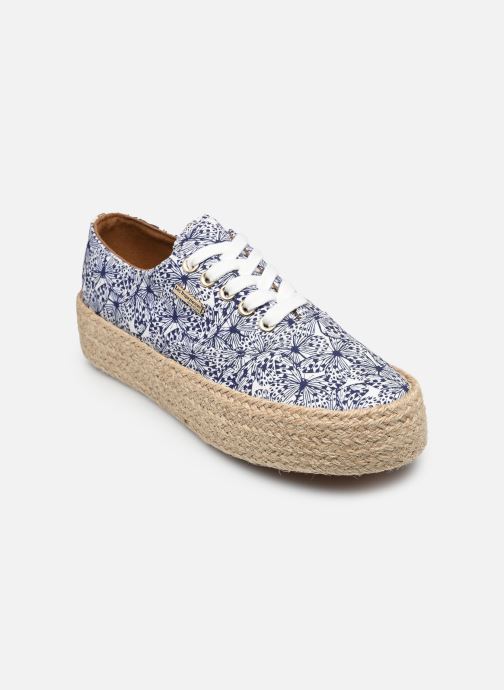 Les Tropéziennes par M Belarbi Baskets toile COSMIC PRINT femme bleu