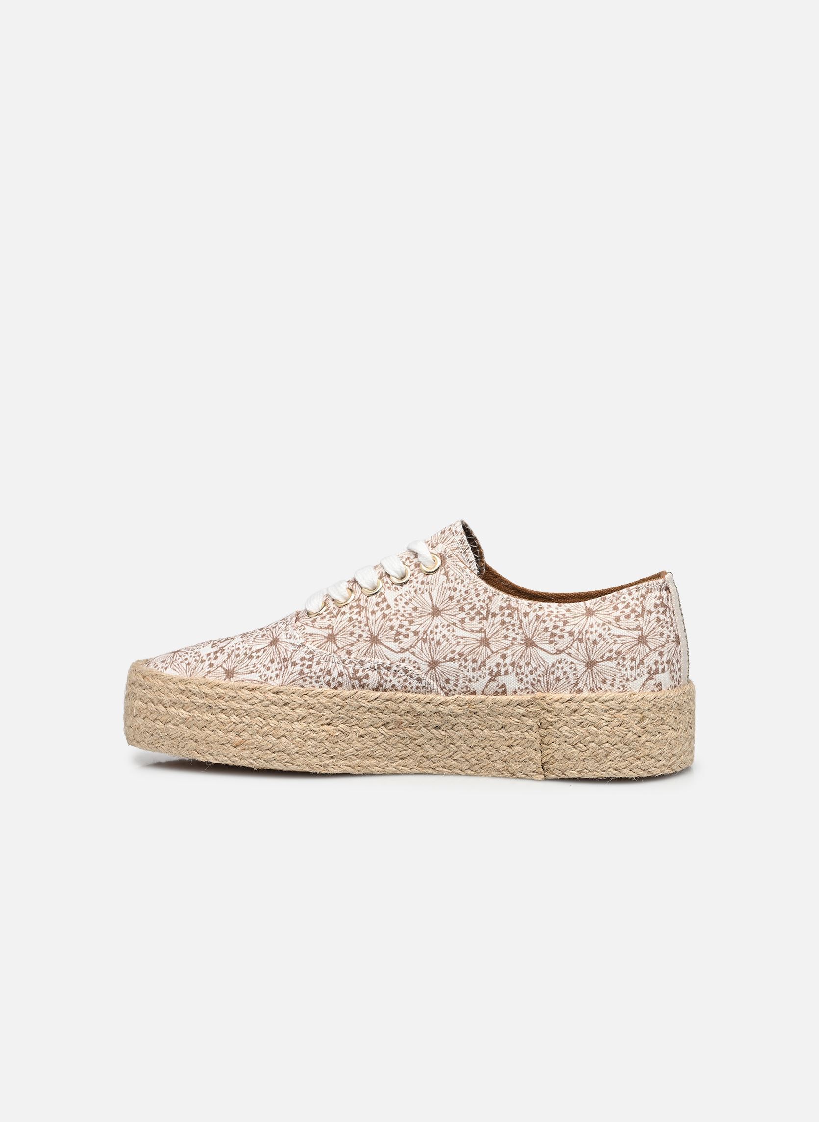 Leinen-Sneaker COSMIC PRINT damen beige Les Tropéziennes par M Belarbi Leinen-Sneaker COSMIC PRINT damen beige BEIGE PAPILLON