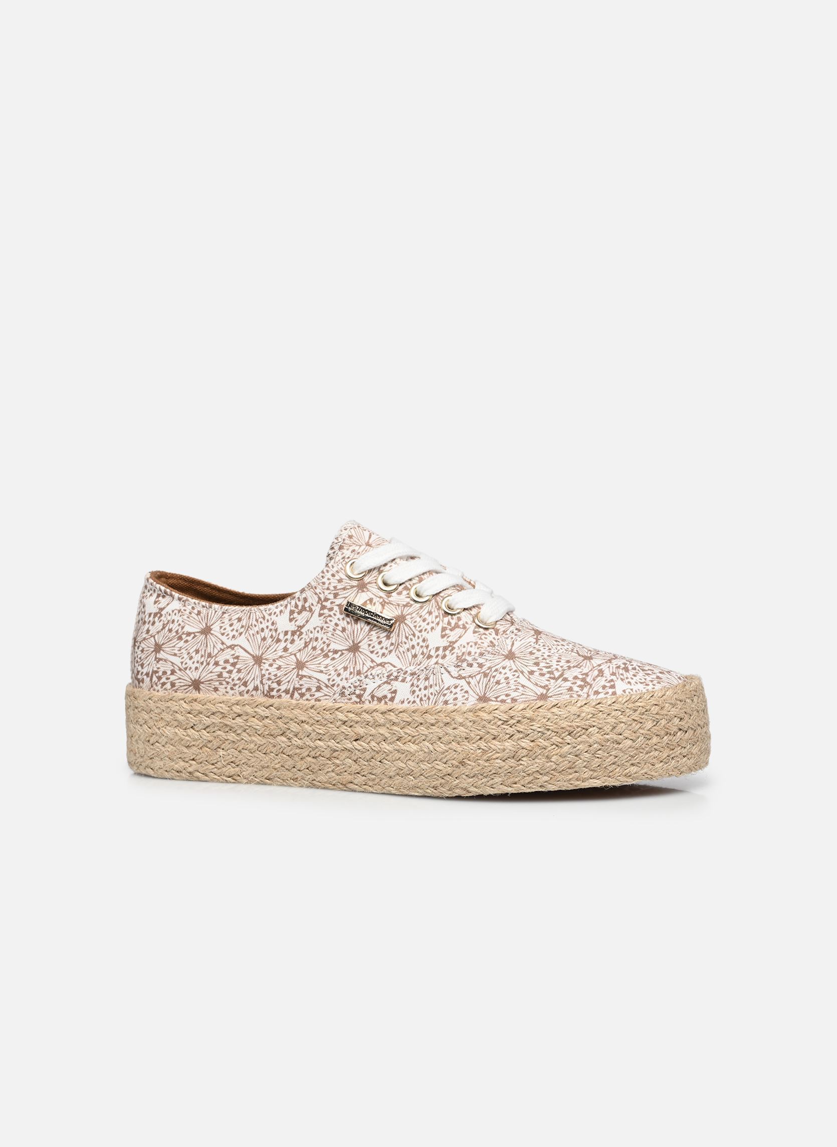 Leinen-Sneaker COSMIC PRINT damen beige Les Tropéziennes par M Belarbi Leinen-Sneaker COSMIC PRINT damen beige BEIGE PAPILLON