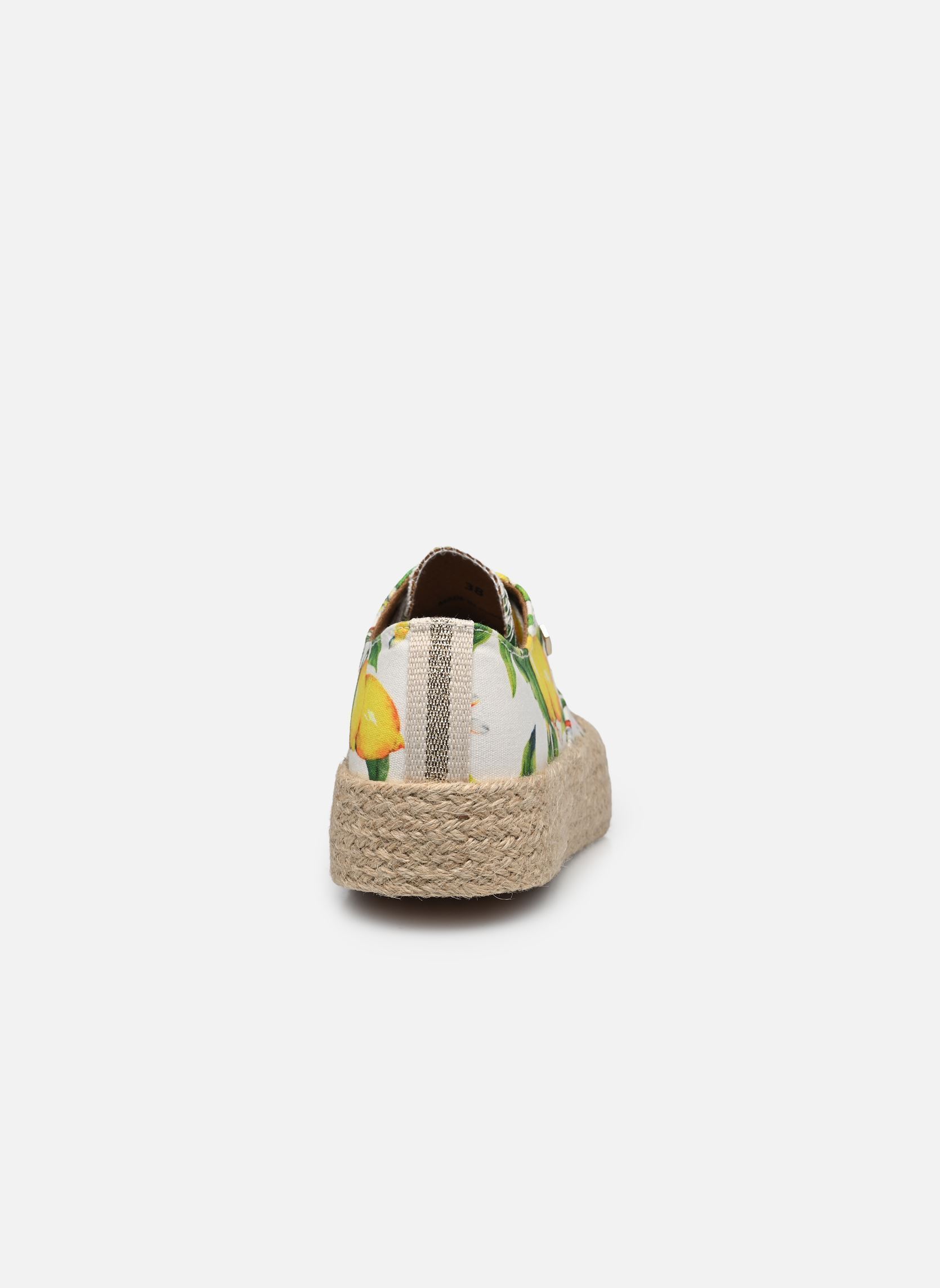 Leinen-Sneaker COSMIC PRINT damen mehrfarbig Les Tropéziennes par M Belarbi Leinen-Sneaker COSMIC PRINT damen mehrfarbig JAUNE CITRON