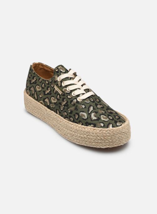 Les Tropéziennes par M Belarbi Leinen-Sneaker COSMIC PRINT damen grün