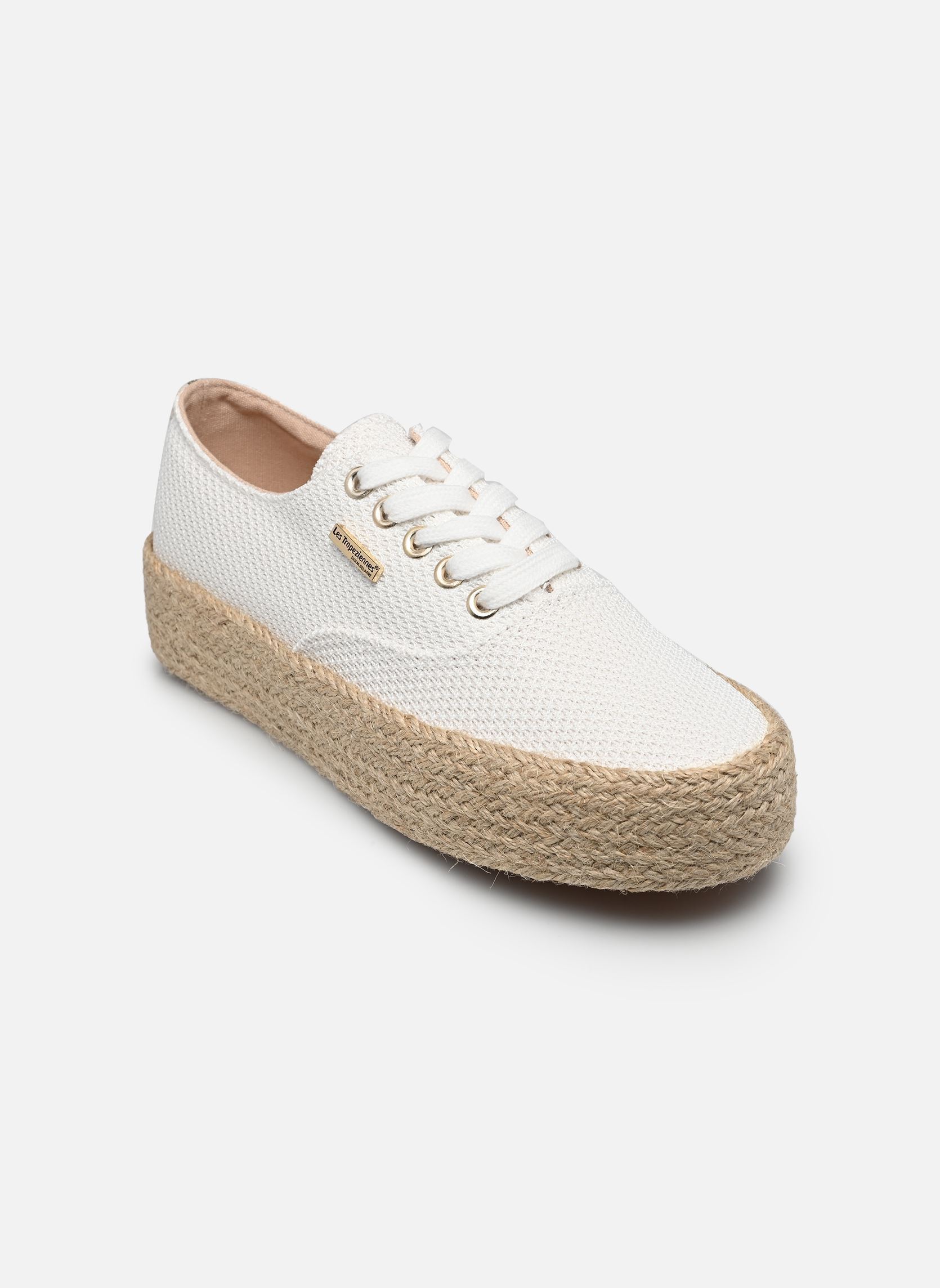 Leinen-Sneaker COSMIC PRINT damen weiß Les Tropéziennes par M Belarbi Leinen-Sneaker COSMIC PRINT damen weiß MESH