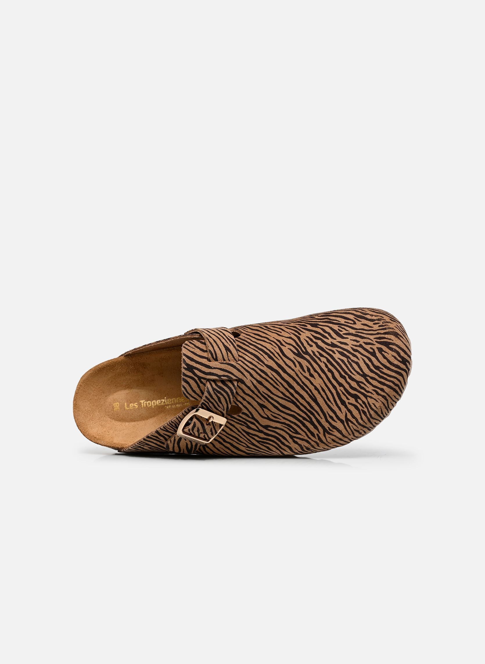 Pantoletten und Clogs ZABOT damen braun Les Tropéziennes par M Belarbi Pantoletten und Clogs ZABOT damen braun ZEBRE