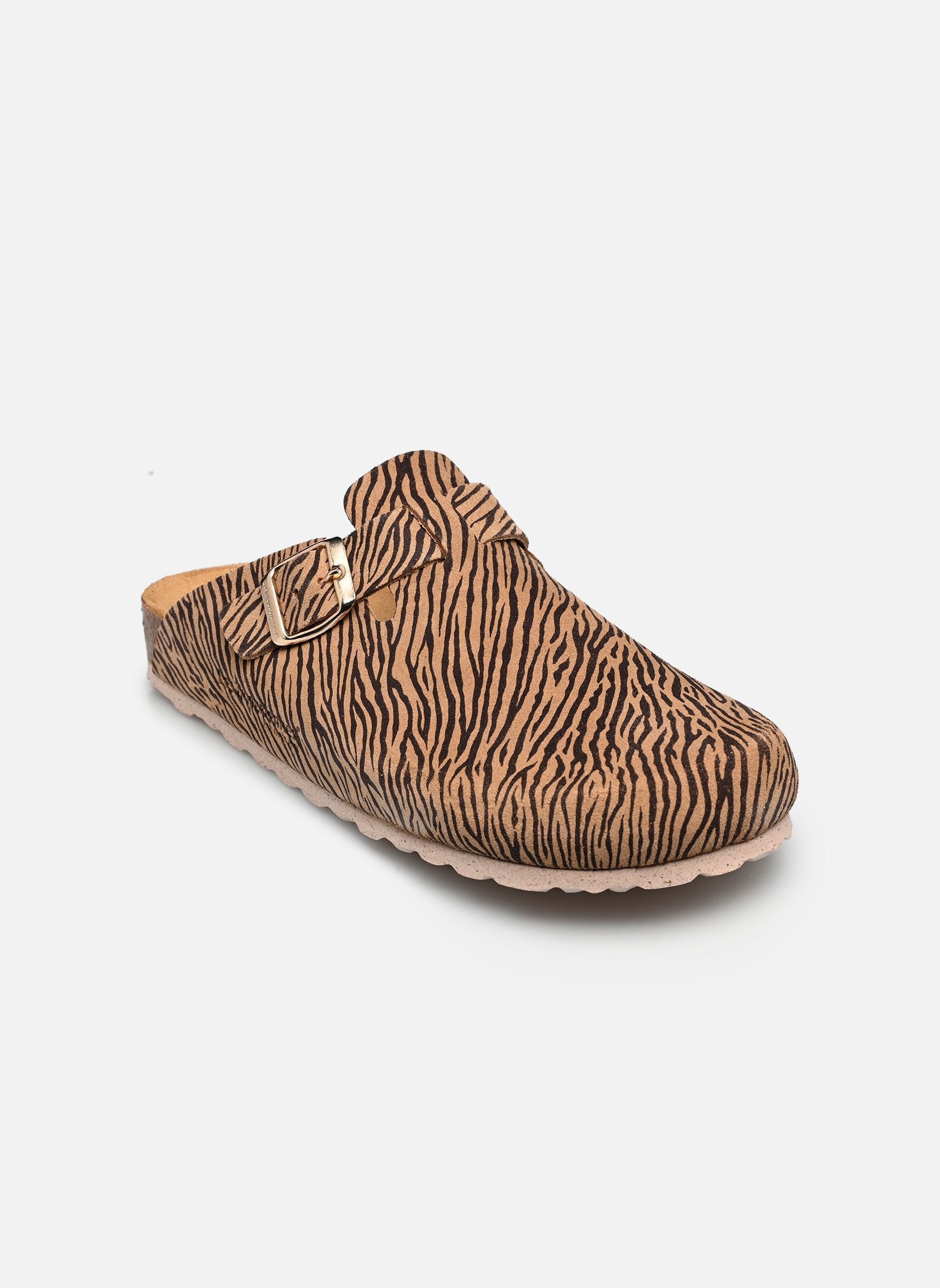 Pantoletten und Clogs ZABOT damen braun Les Tropéziennes par M Belarbi Pantoletten und Clogs ZABOT damen braun ZEBRE