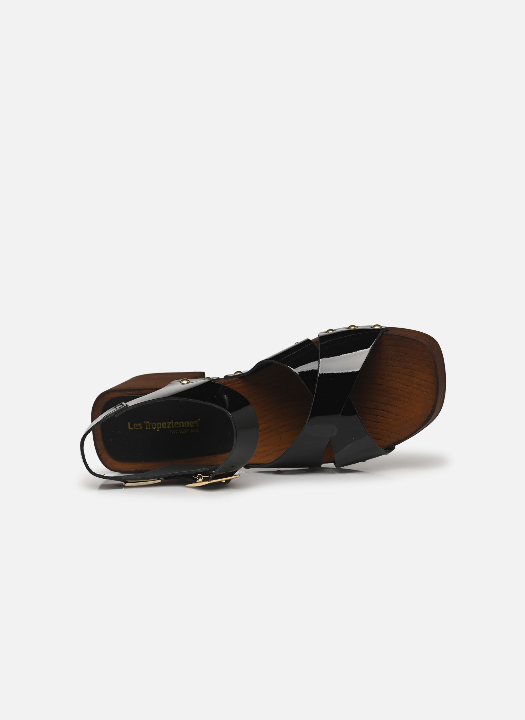 Sandales PAOLITA femme noir Les Tropéziennes par M Belarbi Sandales PAOLITA femme noir Noir Vernis