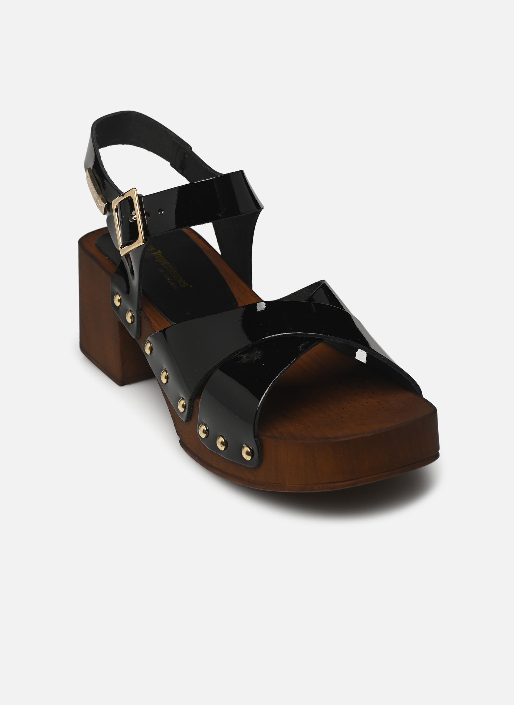 Sandales PAOLITA femme noir Les Tropéziennes par M Belarbi Sandales PAOLITA femme noir Noir Vernis
