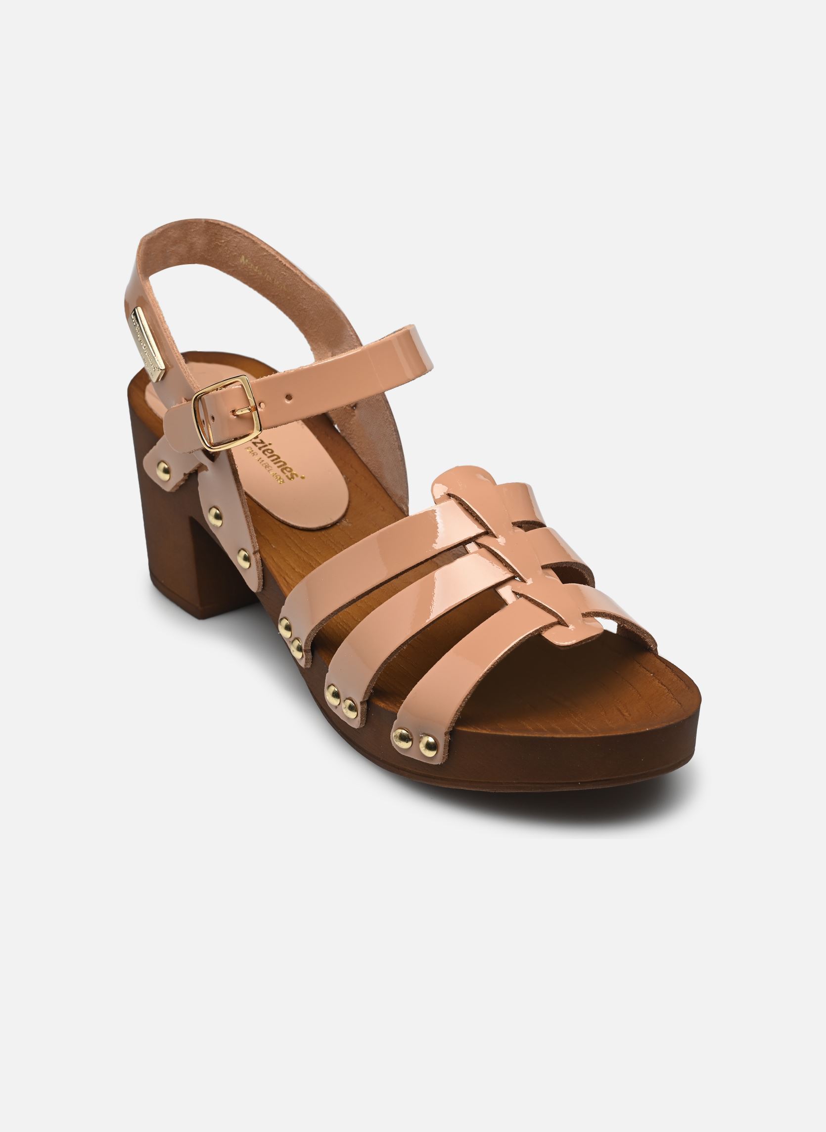 Sandalias POLLY mujer beige Les Tropéziennes par M Belarbi Sandalias POLLY mujer beige Nude Vernis