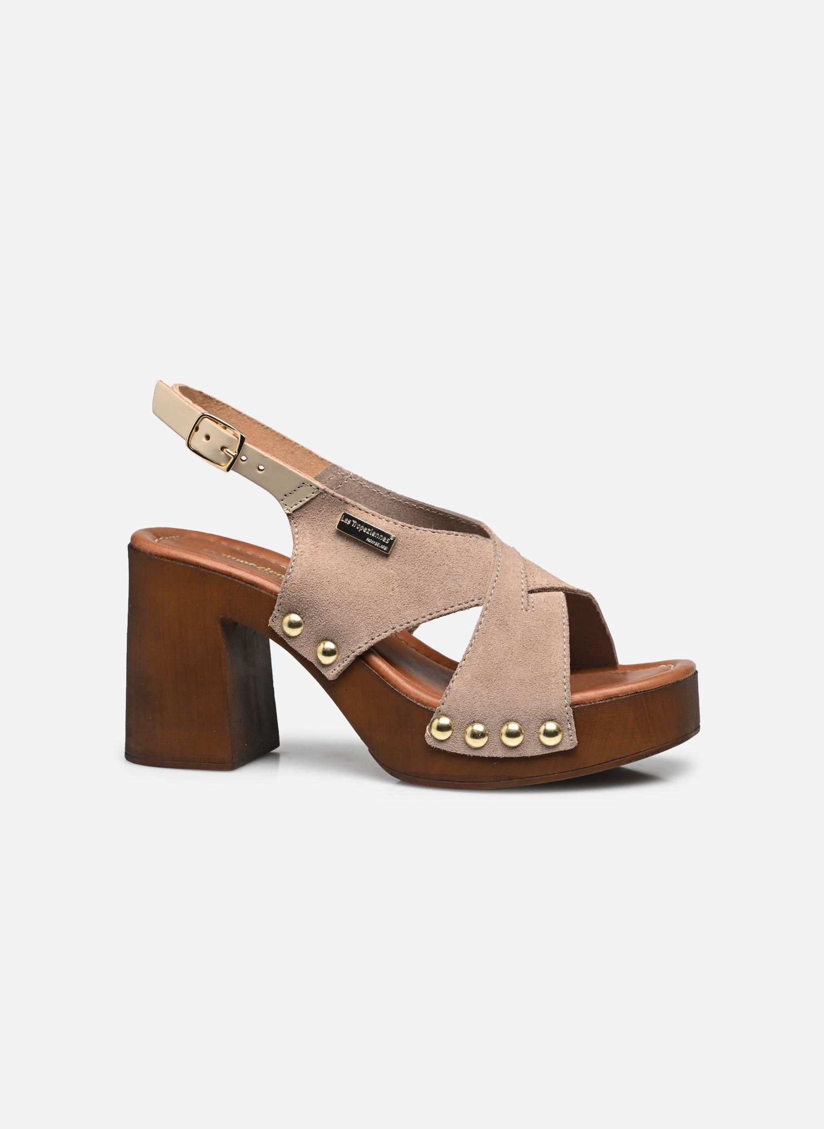 Sandales PENN femme beige Les Tropéziennes par M Belarbi Sandales PENN femme beige Taupe