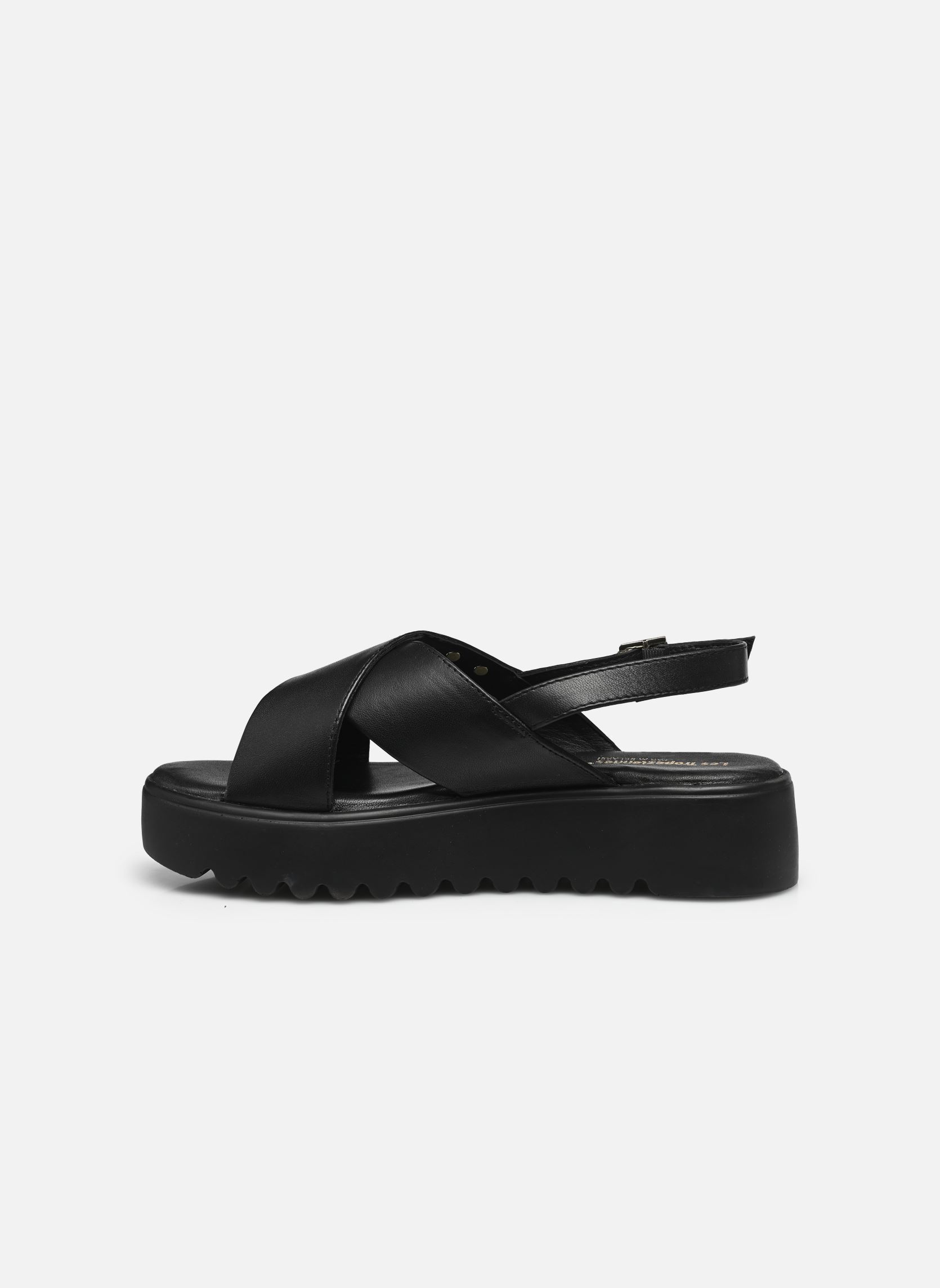 Platte sandalen DORINE dames zwart Les Tropéziennes par M Belarbi Platte sandalen DORINE dames zwart NOIR