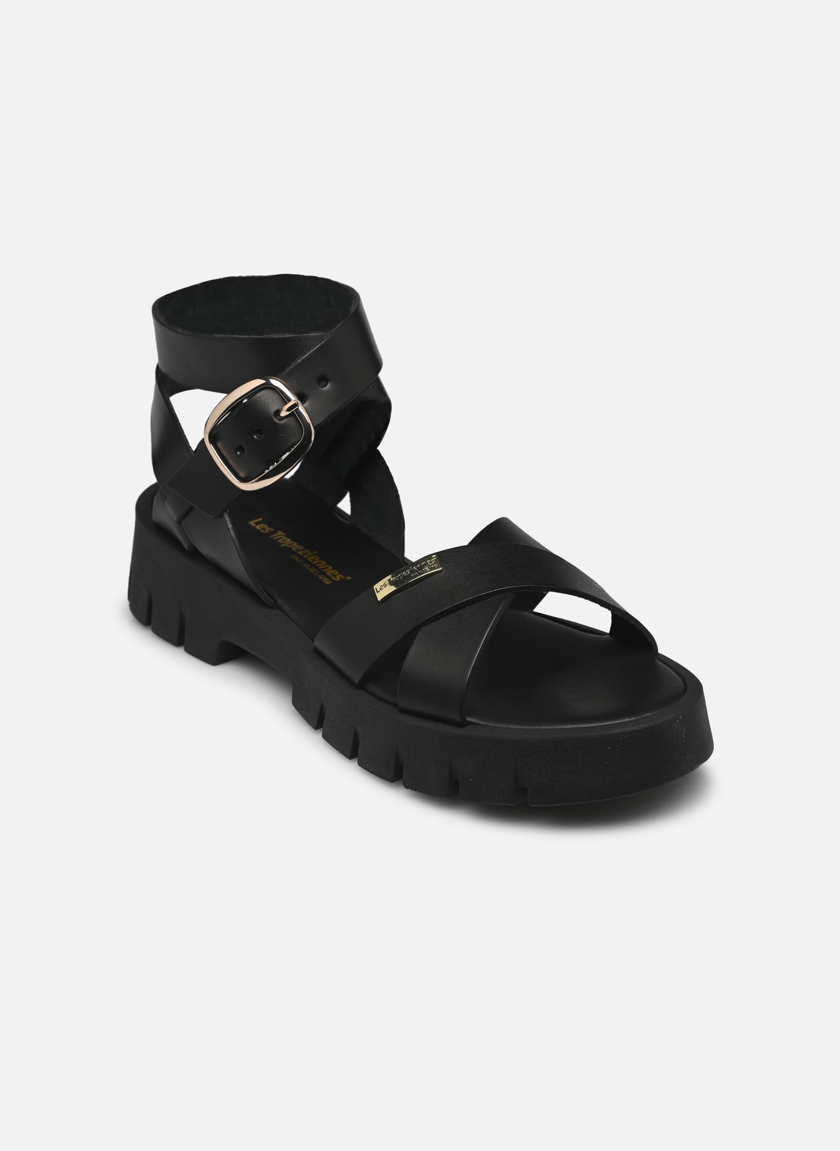 Keil- und Plateausandalen TIANA damen schwarz Les Tropéziennes par M Belarbi Keil- und Plateausandalen TIANA damen schwarz NOIR