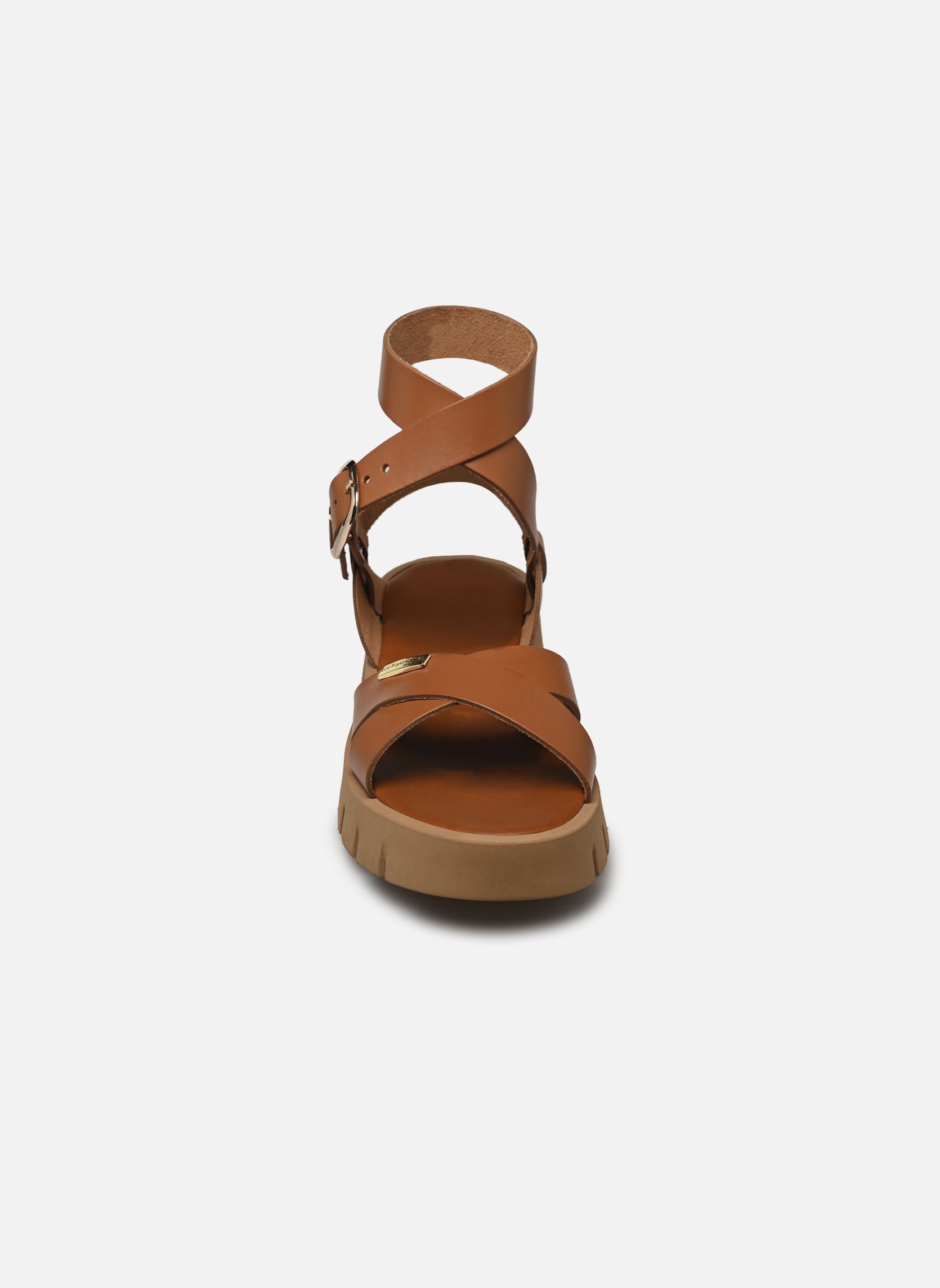 Keil- und Plateausandalen TIANA damen braun Les Tropéziennes par M Belarbi Keil- und Plateausandalen TIANA damen braun TAN