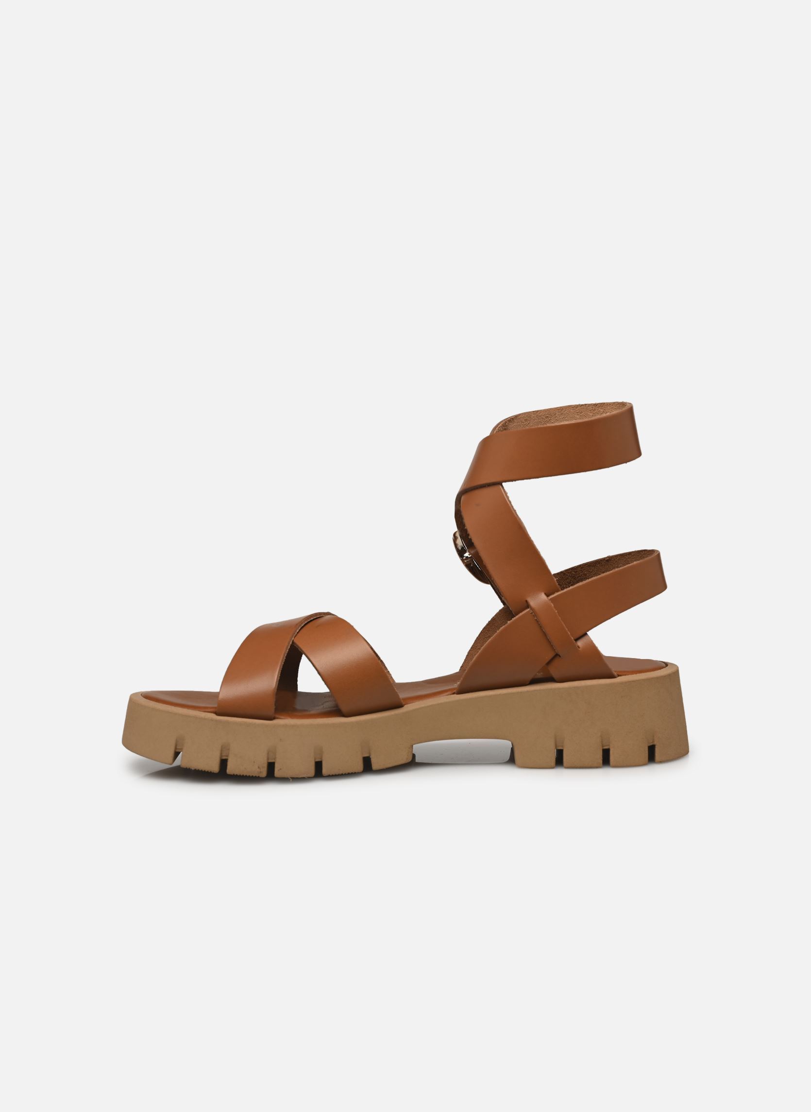 Keil- und Plateausandalen TIANA damen braun Les Tropéziennes par M Belarbi Keil- und Plateausandalen TIANA damen braun TAN
