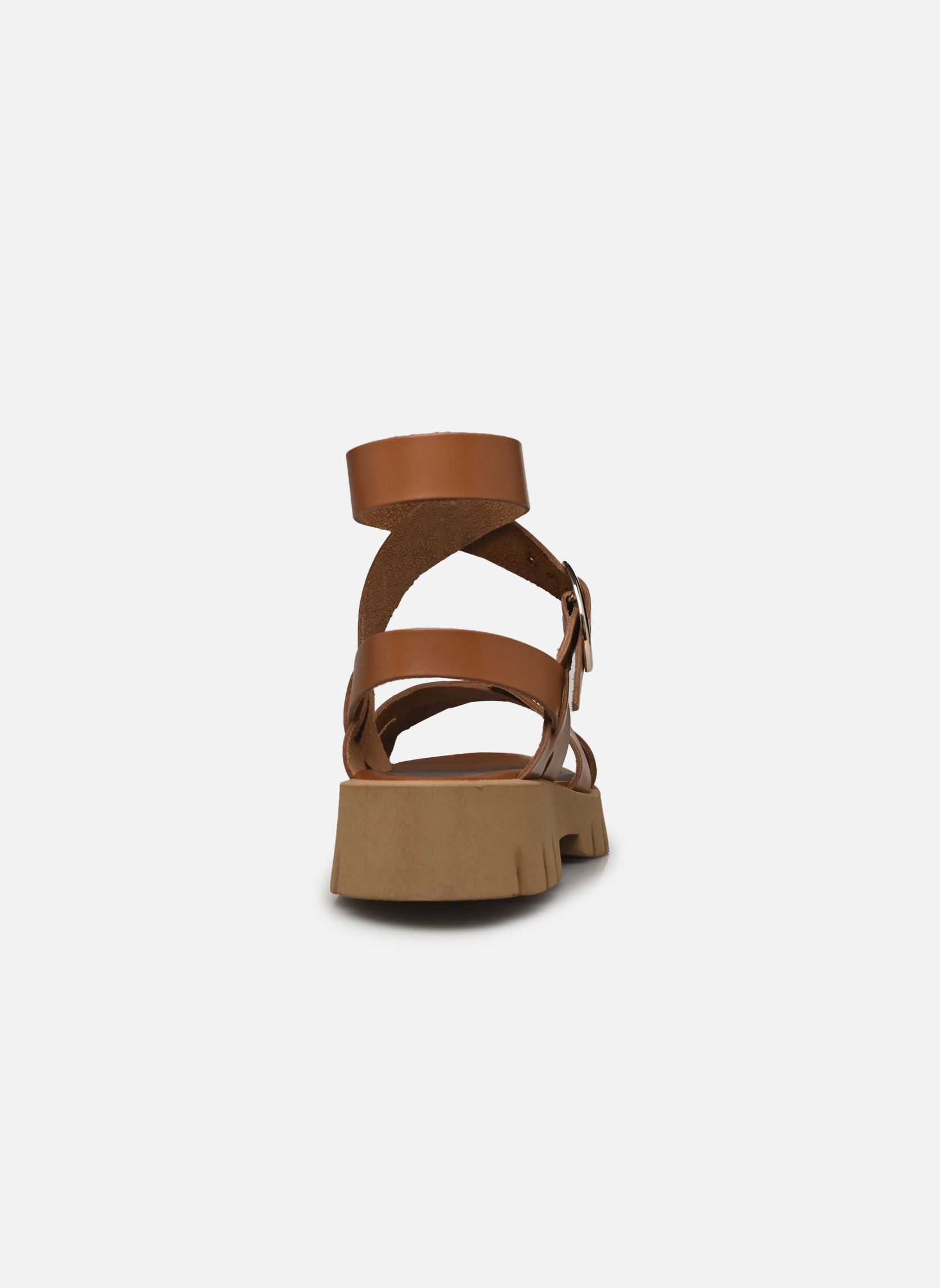 Keil- und Plateausandalen TIANA damen braun Les Tropéziennes par M Belarbi Keil- und Plateausandalen TIANA damen braun TAN