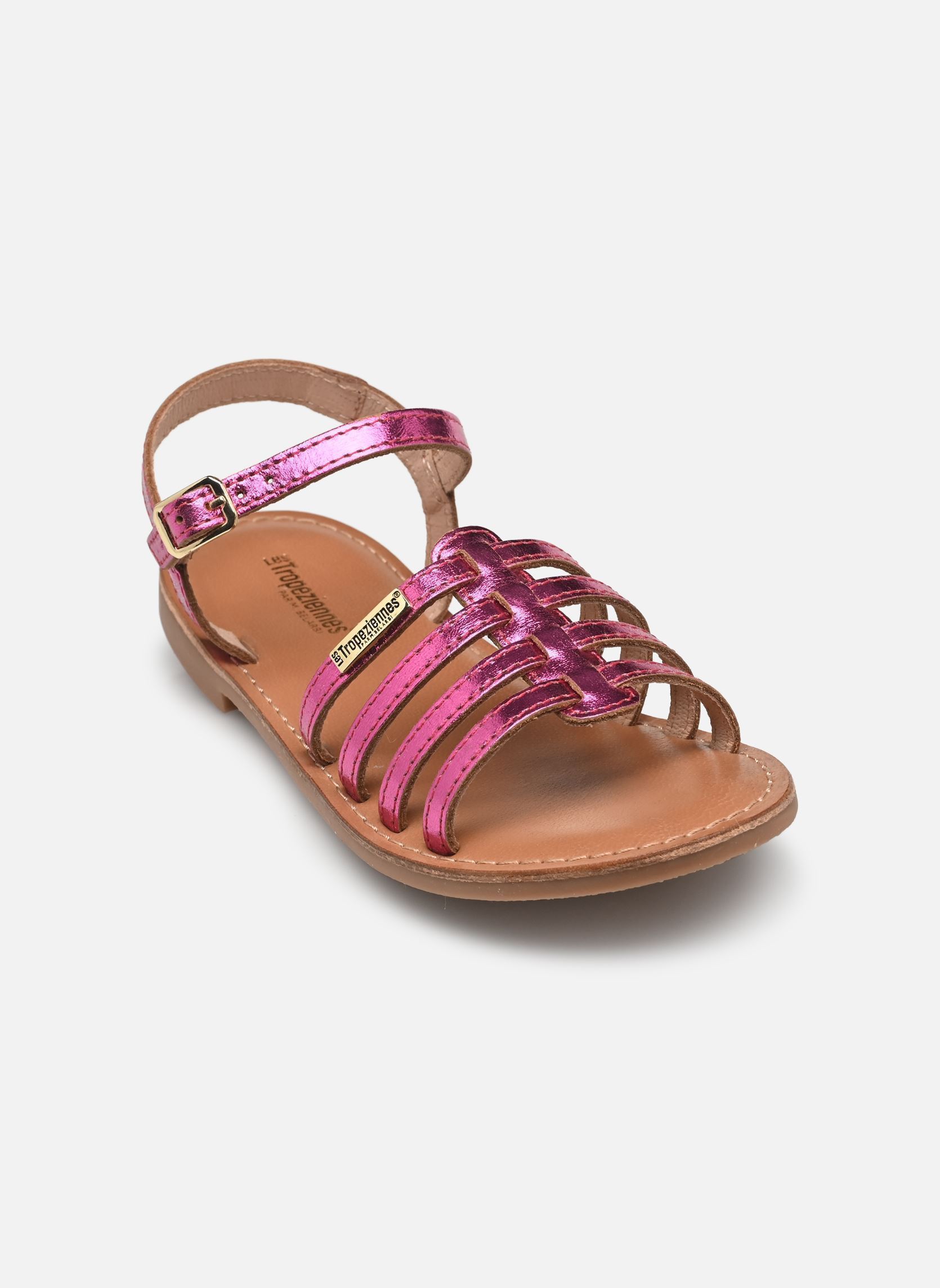 Sandales BERLIOZ fille rose Les Tropéziennes par M Belarbi Sandales BERLIOZ fille rose Fuchsia