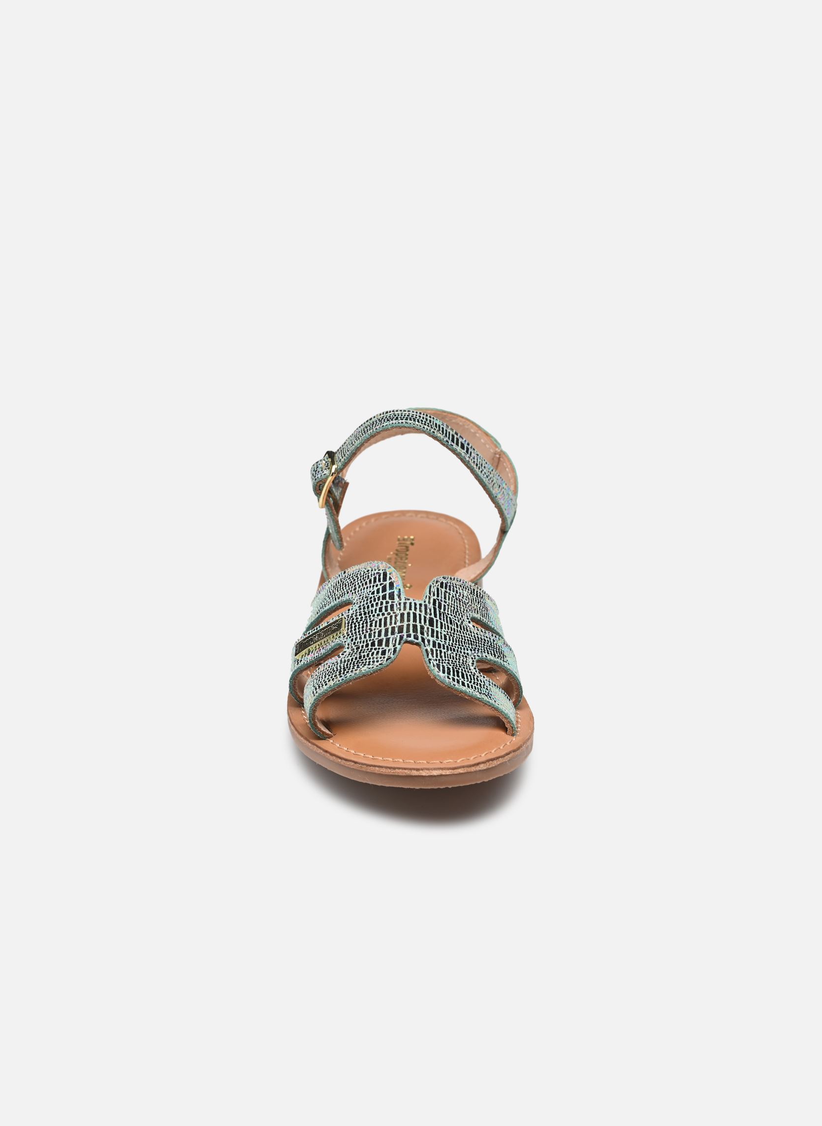 Sandales BAMIA fille bleu Les Tropéziennes par M Belarbi Sandales BAMIA fille bleu BLEU HOLOGRAM