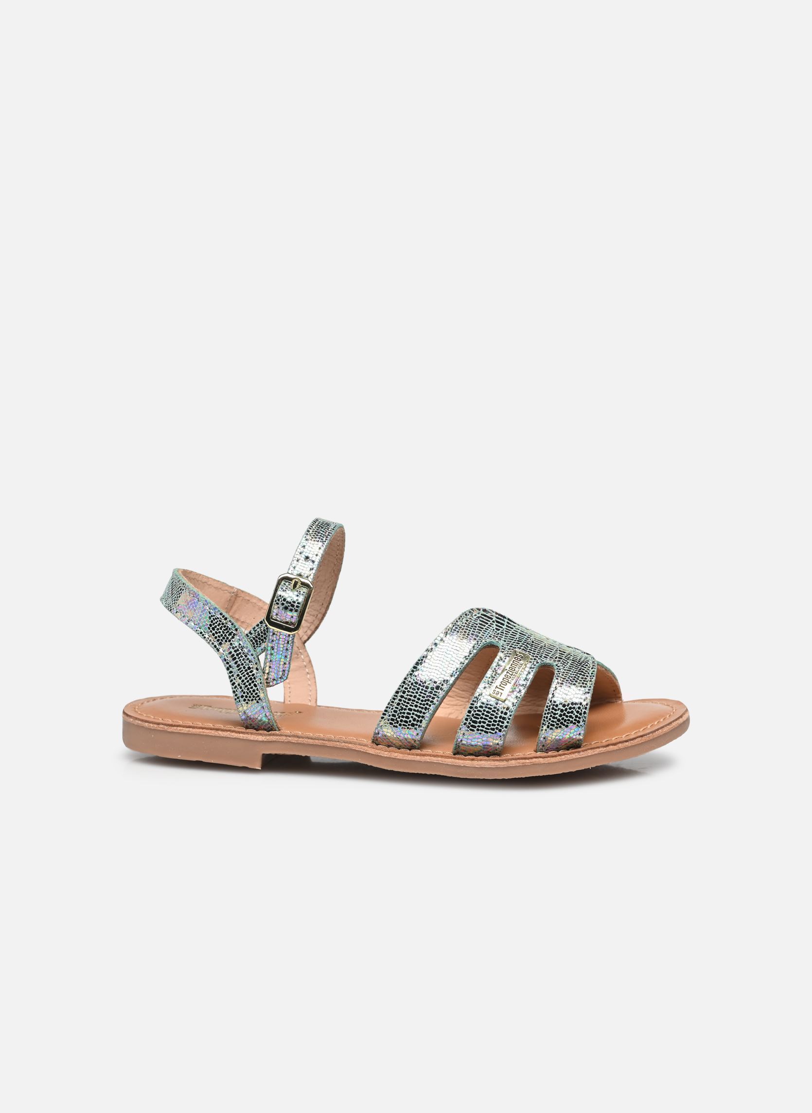 Sandales BAMIA fille bleu Les Tropéziennes par M Belarbi Sandales BAMIA fille bleu BLEU HOLOGRAM