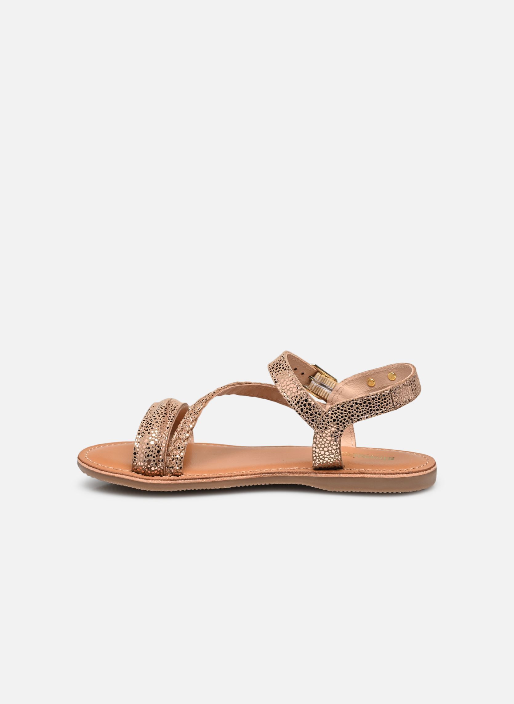 Sandalen BELUGA mädchen gold und bronze Les Tropéziennes par M Belarbi Sandalen BELUGA mädchen gold und bronze ARGENT-BEIGE