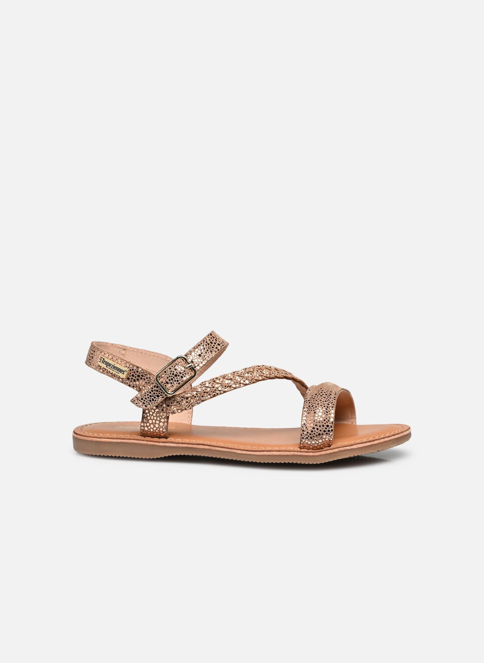 Sandalen BELUGA mädchen gold und bronze Les Tropéziennes par M Belarbi Sandalen BELUGA mädchen gold und bronze ARGENT-BEIGE