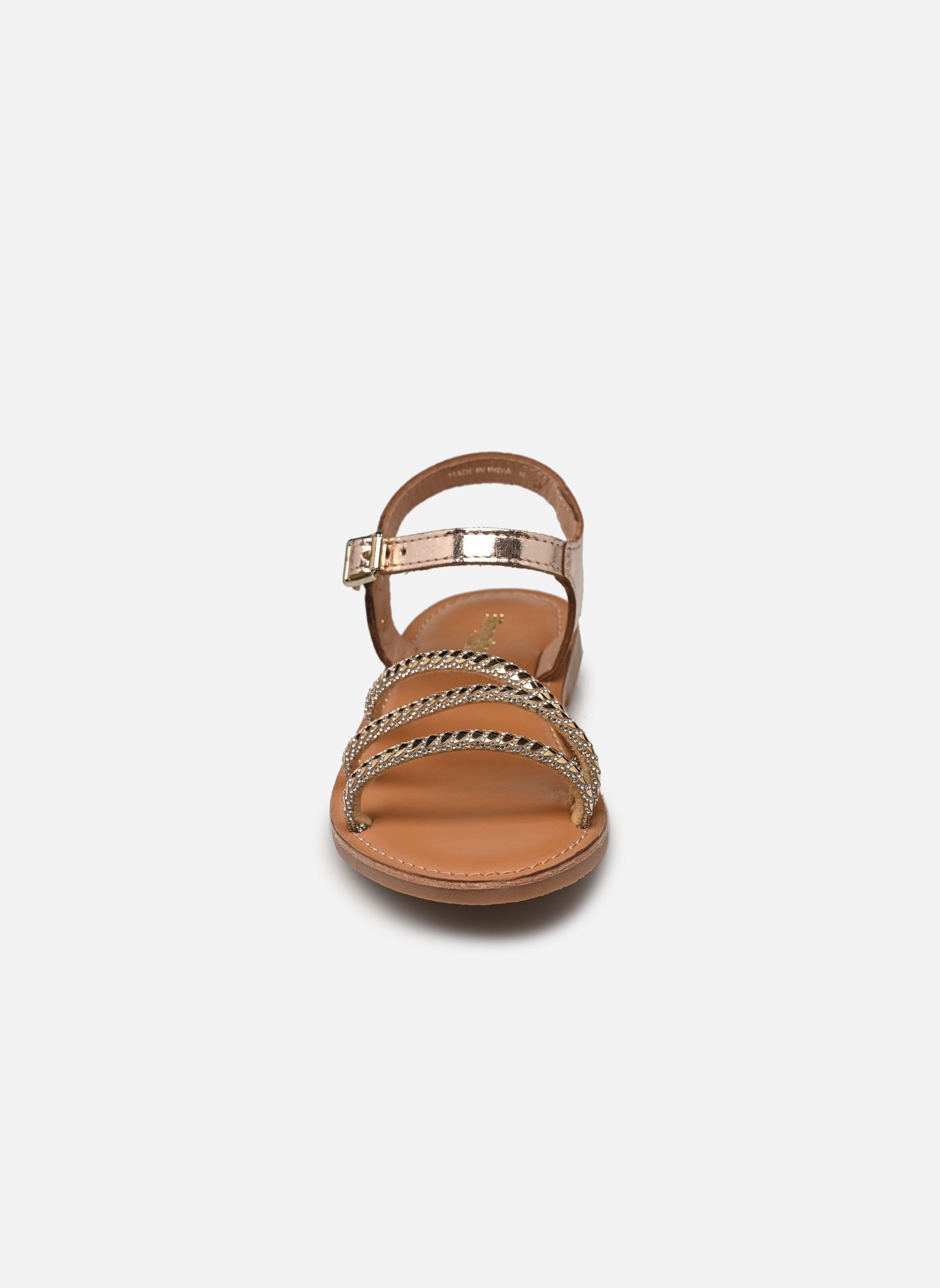 Sandalen BIBIGIRL meisjes goud en brons Les Tropéziennes par M Belarbi Sandalen BIBIGIRL meisjes goud en brons Or