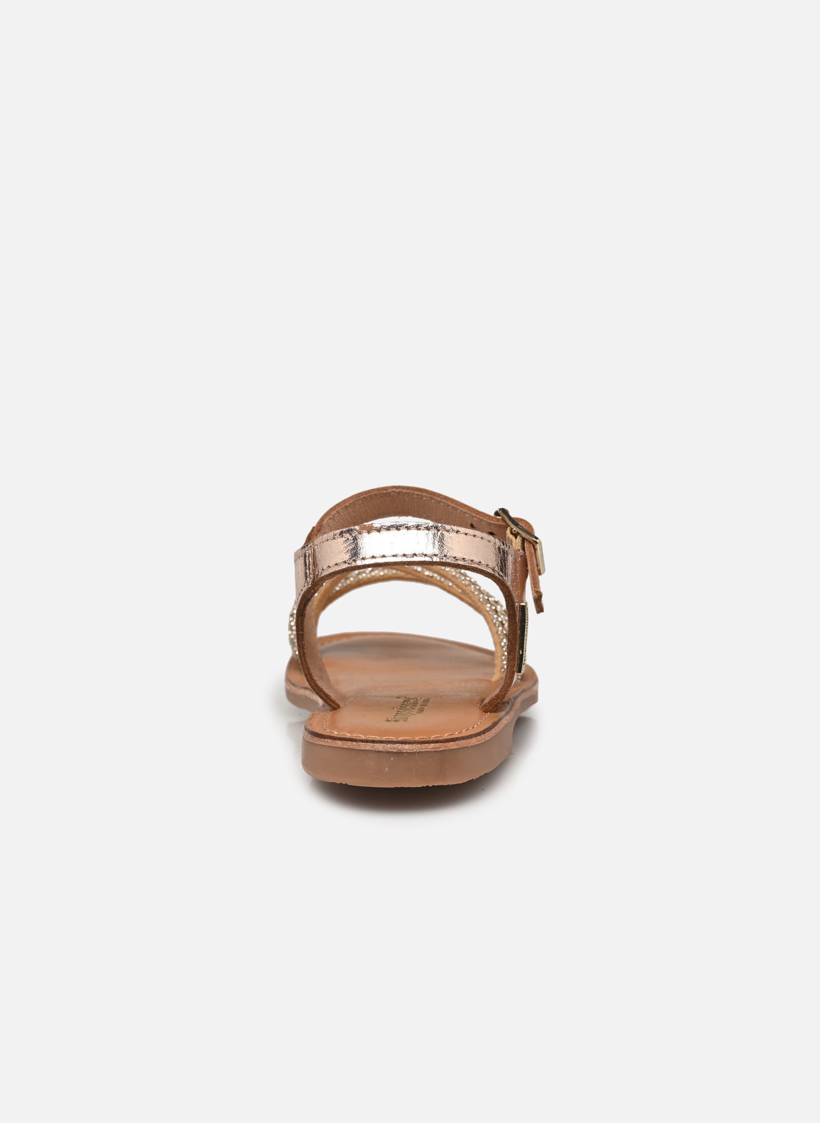 Sandalen BIBIGIRL meisjes goud en brons Les Tropéziennes par M Belarbi Sandalen BIBIGIRL meisjes goud en brons Or