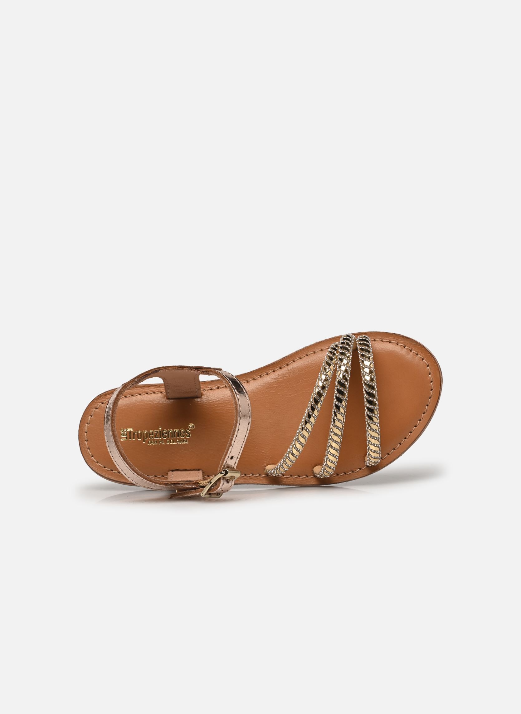Sandalen BIBIGIRL meisjes goud en brons Les Tropéziennes par M Belarbi Sandalen BIBIGIRL meisjes goud en brons Or