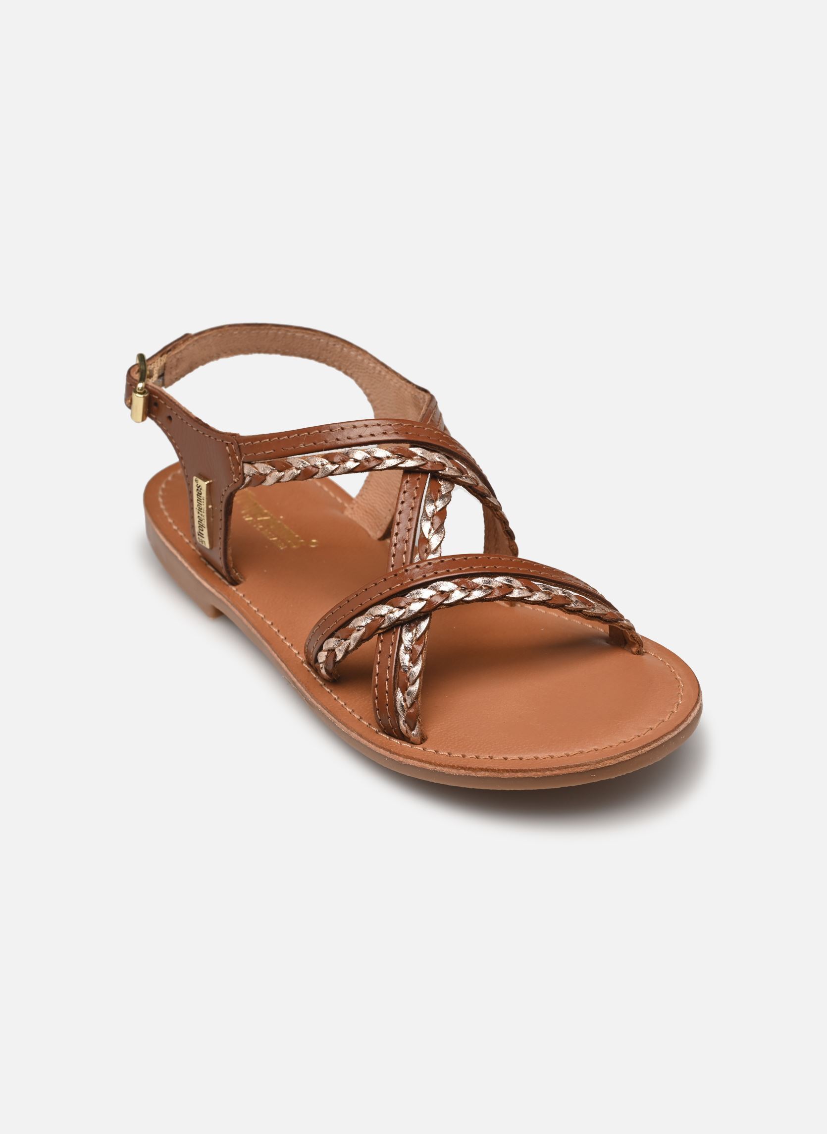 Sandalen BOMONGO mädchen braun Les Tropéziennes par M Belarbi Sandalen BOMONGO mädchen braun TAN-OR