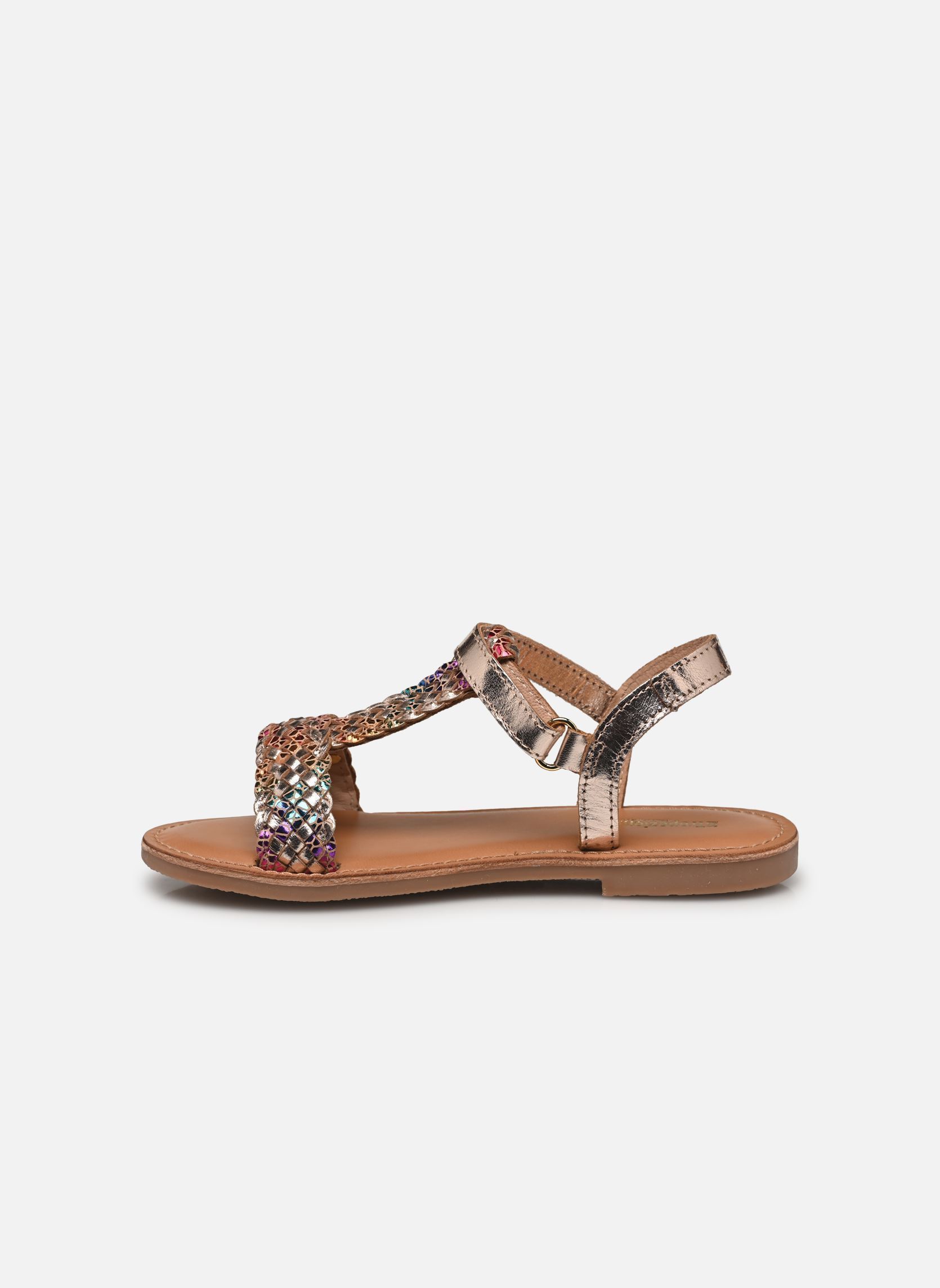 Sandali BAMBA K bambina oro e bronzo Les Tropéziennes par M Belarbi Sandali BAMBA K bambina oro e bronzo OR-MULTI