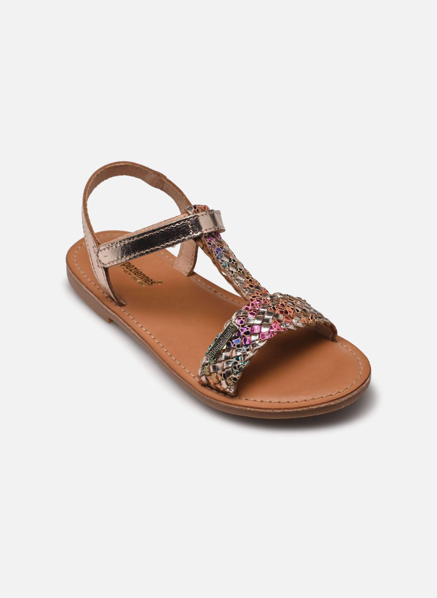 Sandali BAMBA K bambina oro e bronzo Les Tropéziennes par M Belarbi Sandali BAMBA K bambina oro e bronzo OR-MULTI