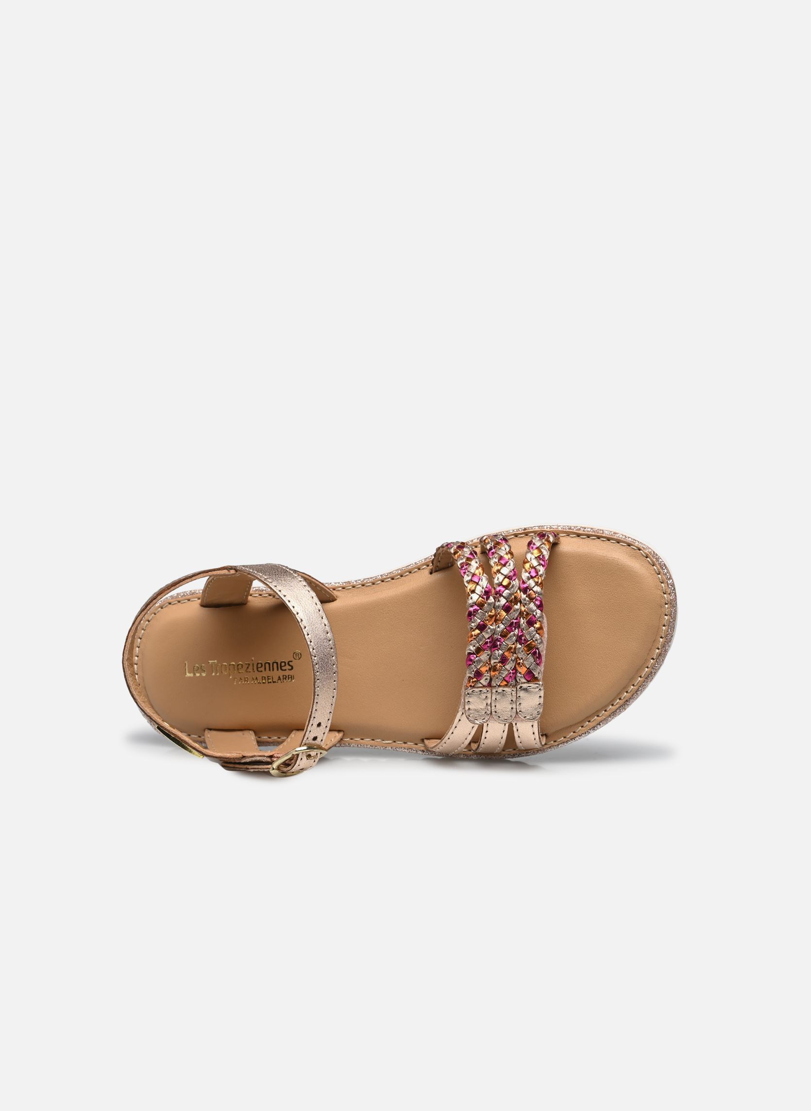 Sandali IOGA bambina argento Les Tropéziennes par M Belarbi Sandali IOGA bambina argento OR ROSE MULTI