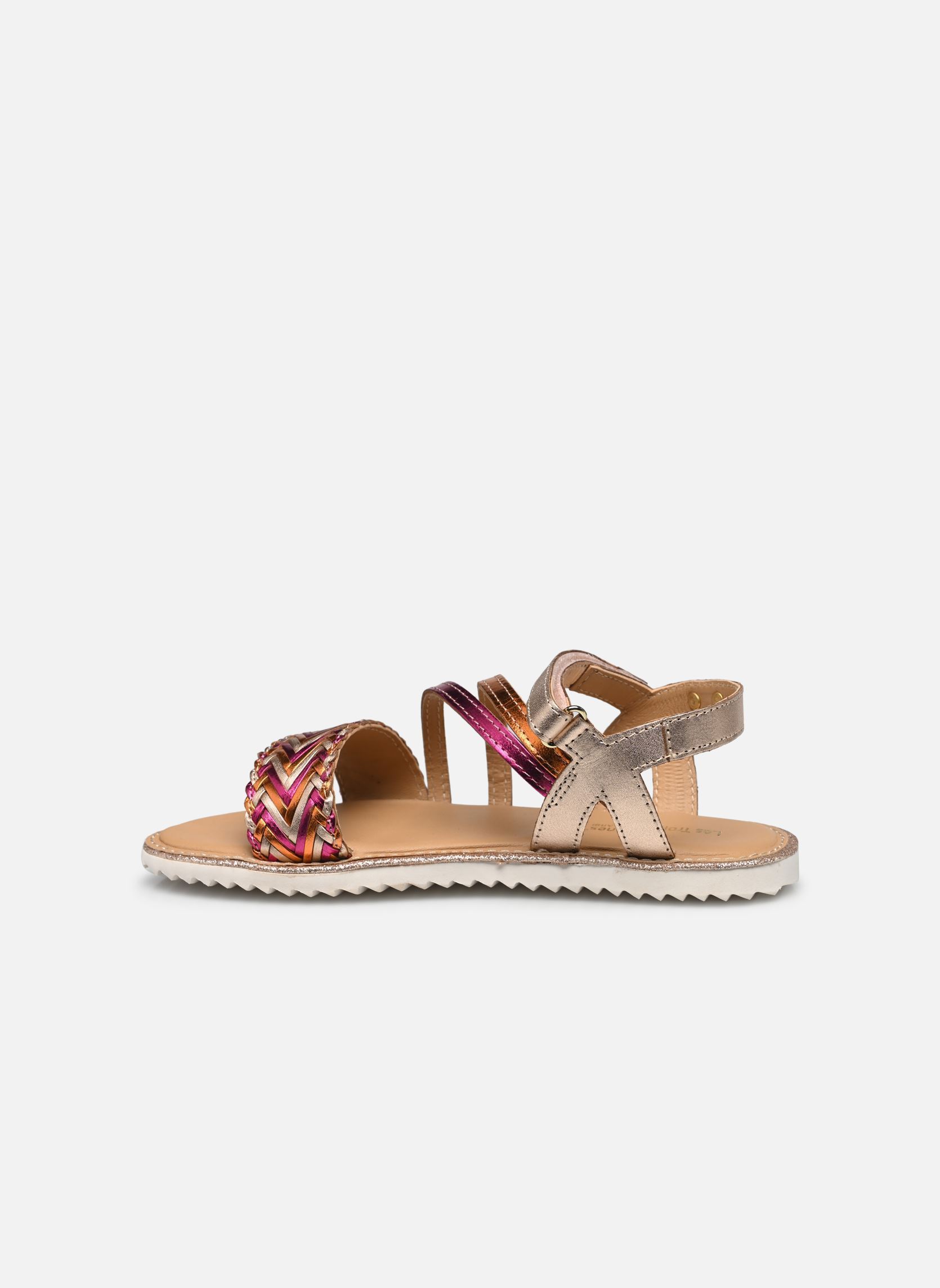 Sandales IOGYM fille argent Les Tropéziennes par M Belarbi Sandales IOGYM fille argent OR ROSE MULTI