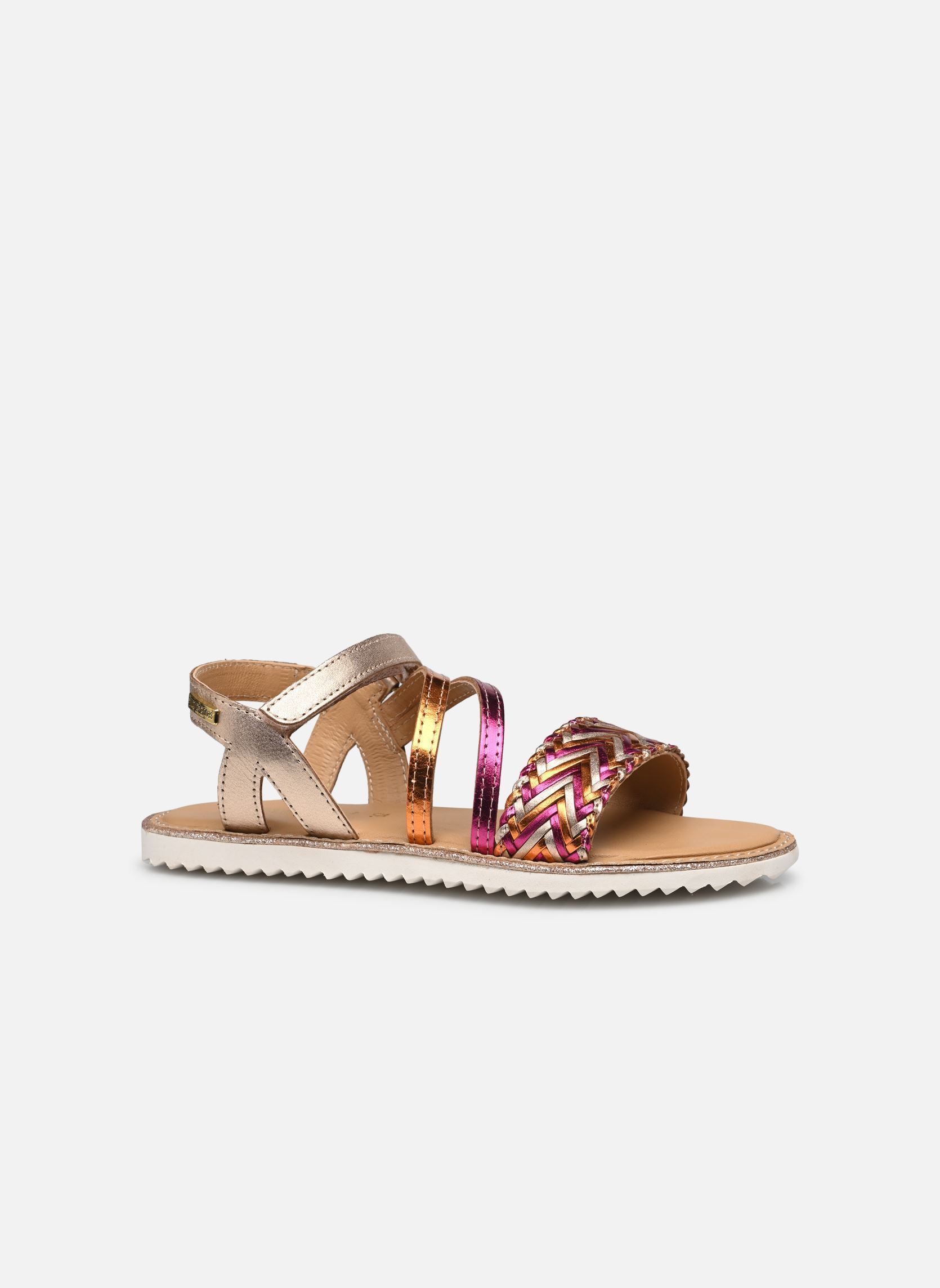 Sandales IOGYM fille argent Les Tropéziennes par M Belarbi Sandales IOGYM fille argent OR ROSE MULTI