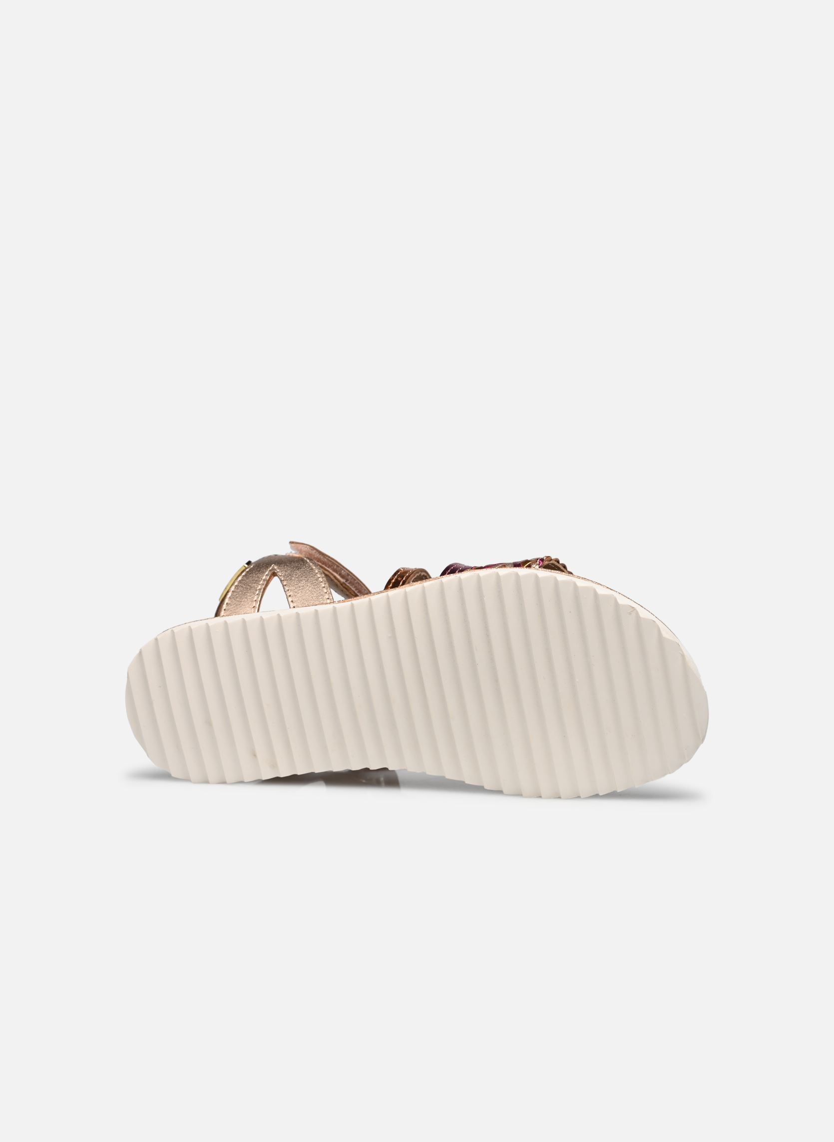 Sandales IOGYM fille argent Les Tropéziennes par M Belarbi Sandales IOGYM fille argent OR ROSE MULTI