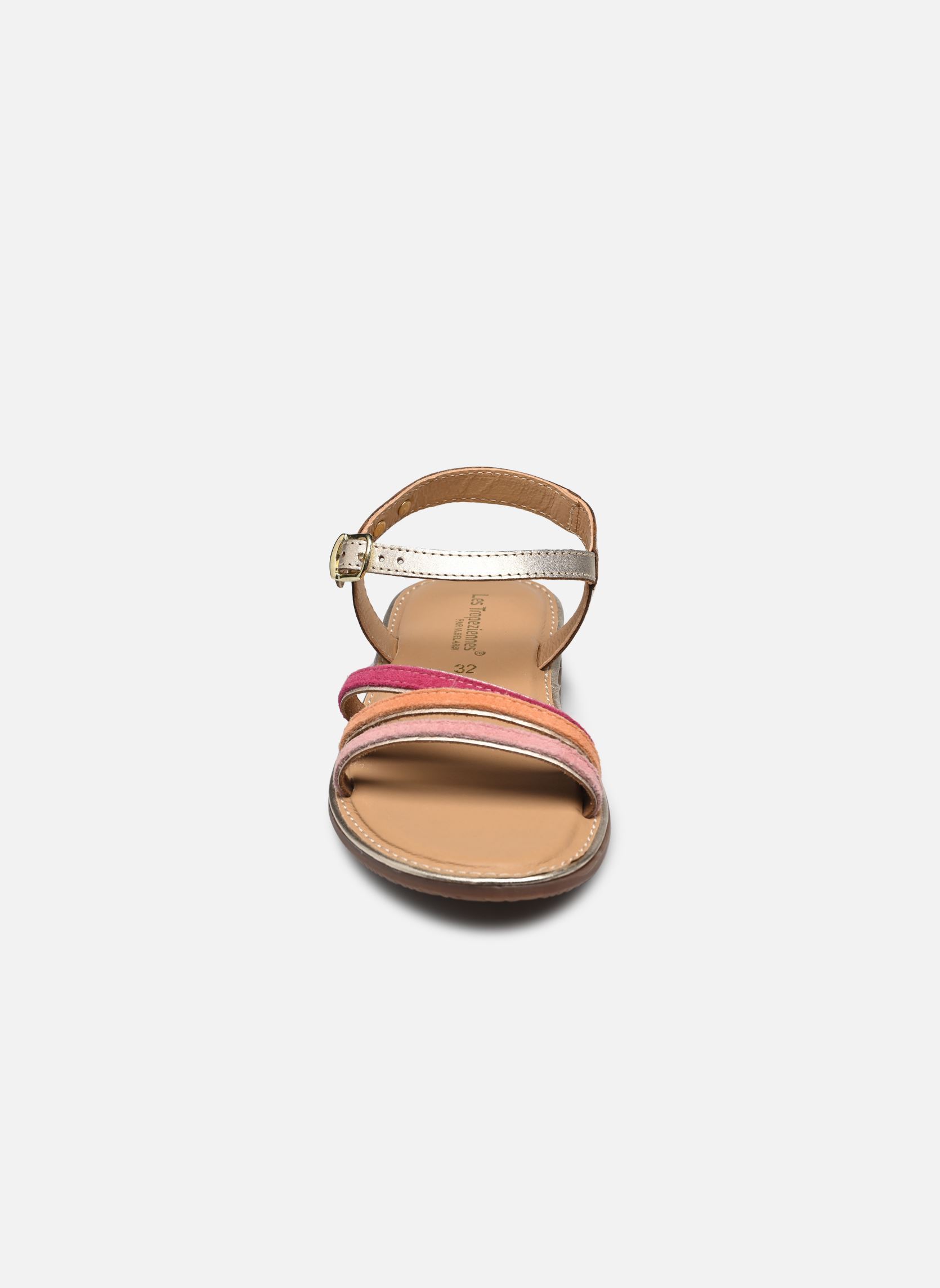 Sandalen IZRA mädchen rosa Les Tropéziennes par M Belarbi Sandalen IZRA mädchen rosa Rose-Multi