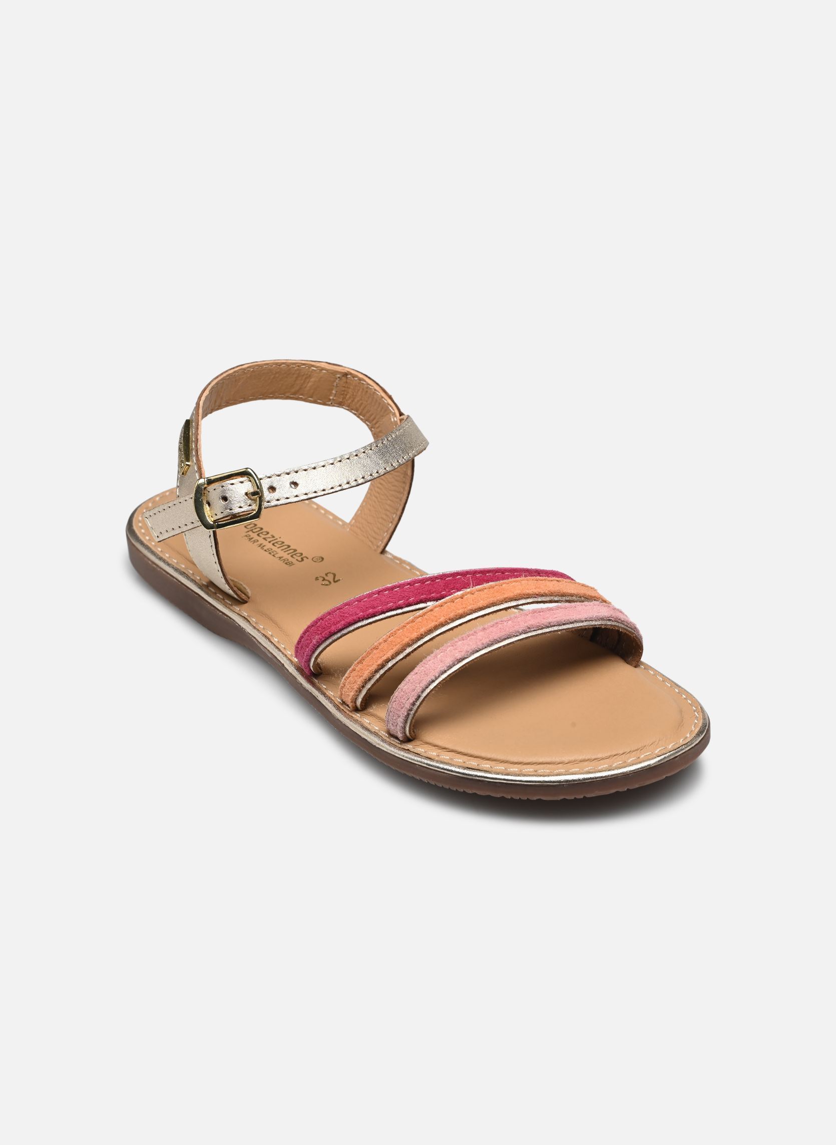 Sandalen IZRA mädchen rosa Les Tropéziennes par M Belarbi Sandalen IZRA mädchen rosa Rose-Multi