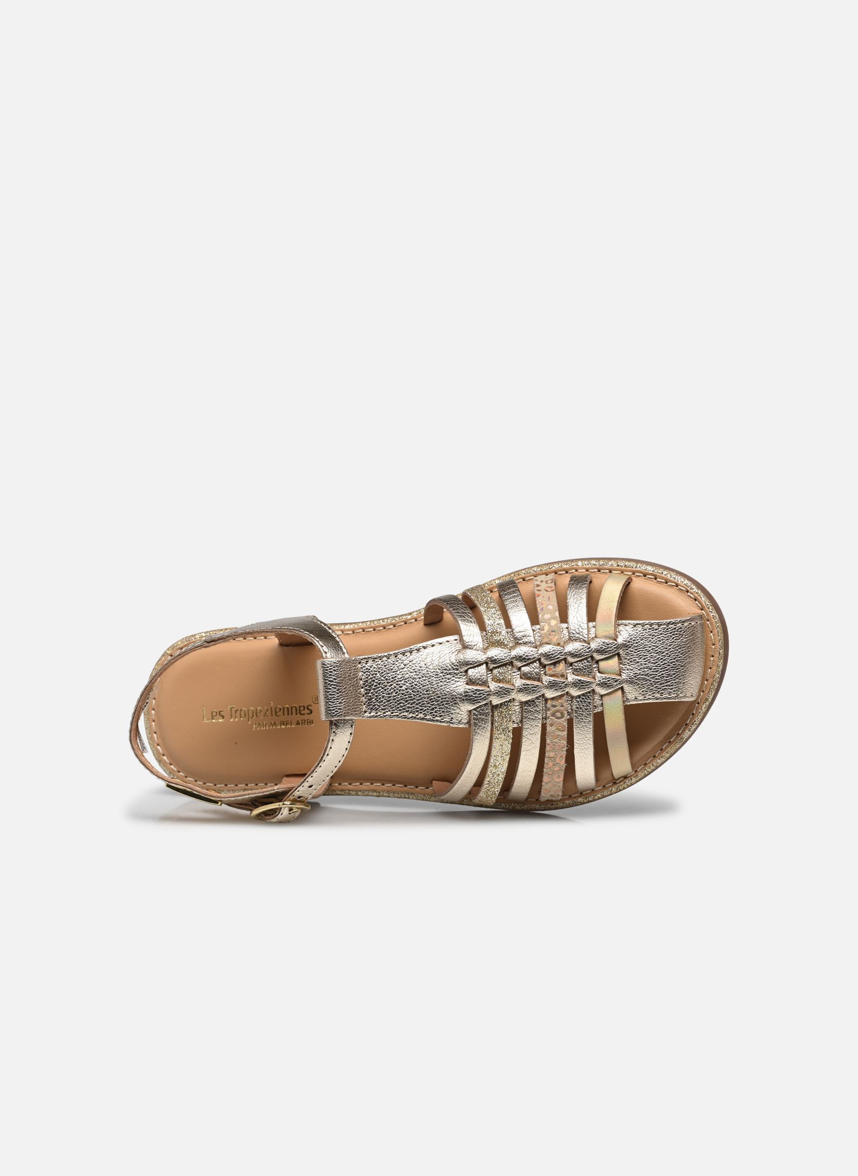 Sandalen IRINA mädchen gold und bronze Les Tropéziennes par M Belarbi Sandalen IRINA mädchen gold und bronze Or-Multi