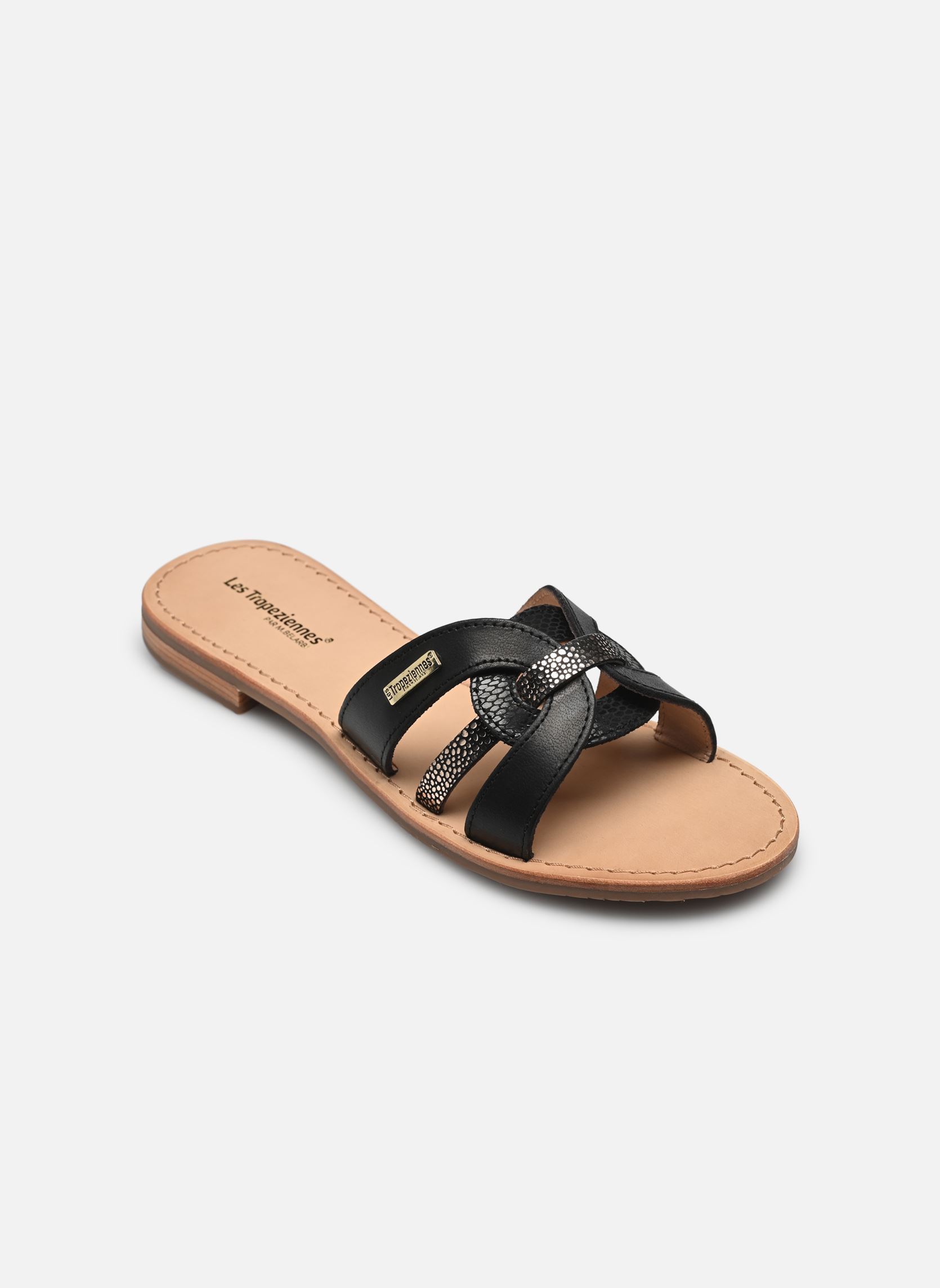 Mules et sabots HAMSUKO femme noir Les Tropéziennes par M Belarbi Mules et sabots HAMSUKO femme noir NOIR-MULTI