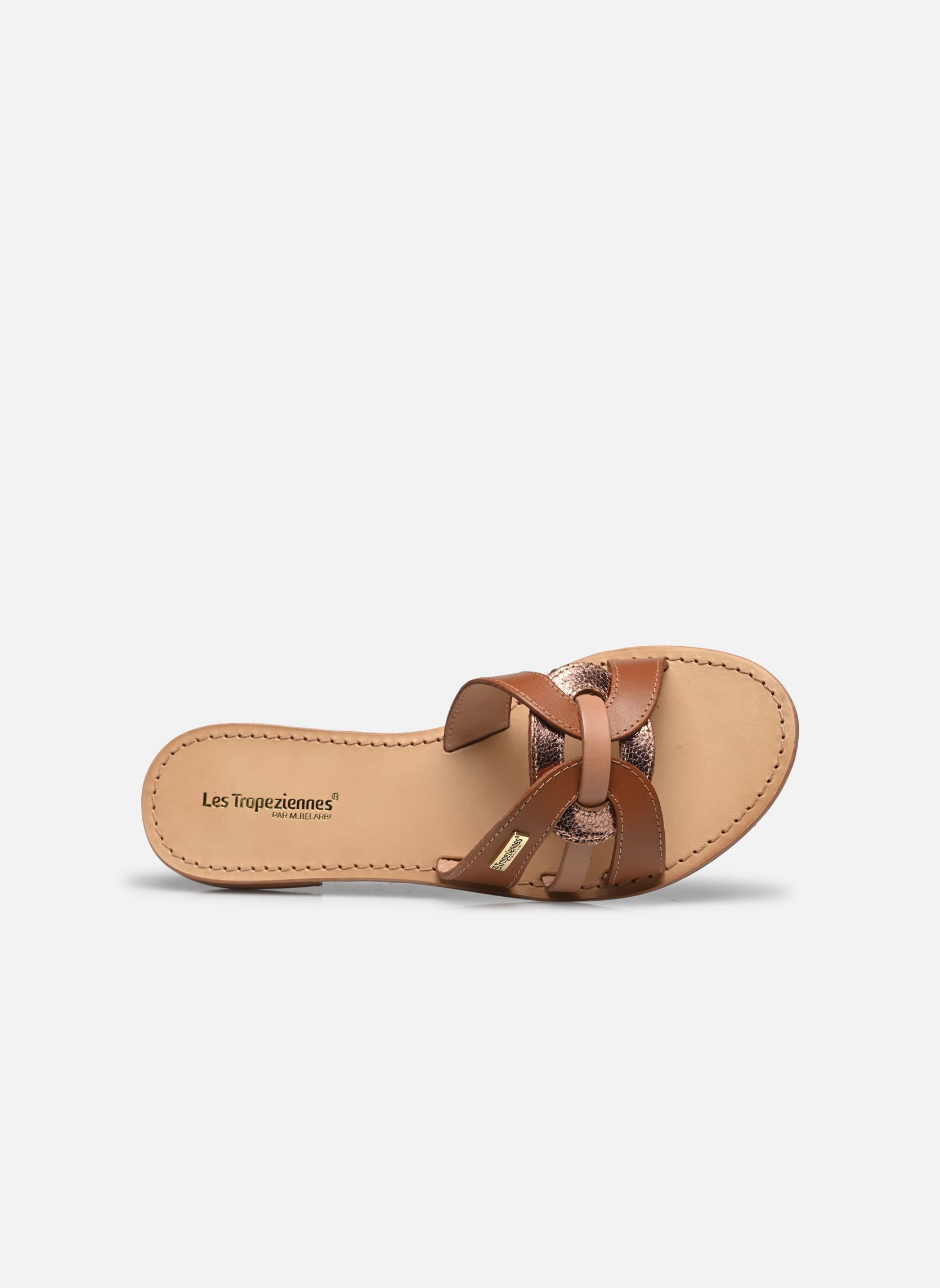 Zuecos y mules HAMSUKO mujer marrón Les Tropéziennes par M Belarbi Zuecos y mules HAMSUKO mujer marrón TAN-MULTI
