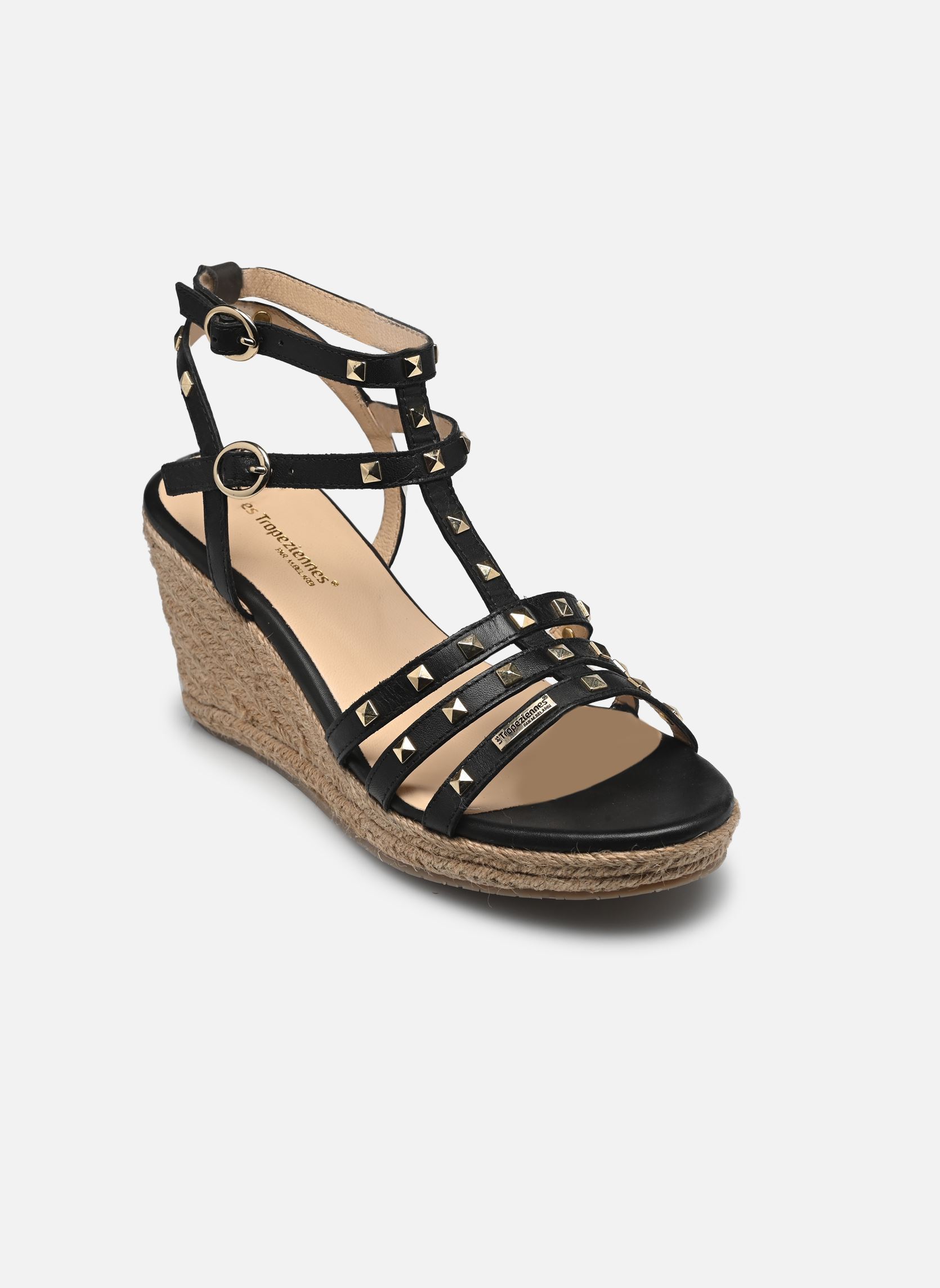 Keil- und Plateausandalen LILI damen schwarz Les Tropéziennes par M Belarbi Keil- und Plateausandalen LILI damen schwarz NOIR