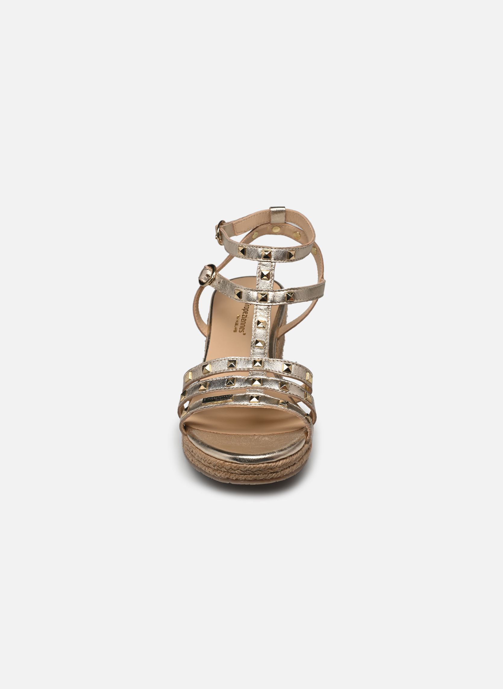 Sandali con zeppa e plateau LILI donna oro e bronzo Les Tropéziennes par M Belarbi Sandali con zeppa e plateau LILI donna oro e bronzo OR