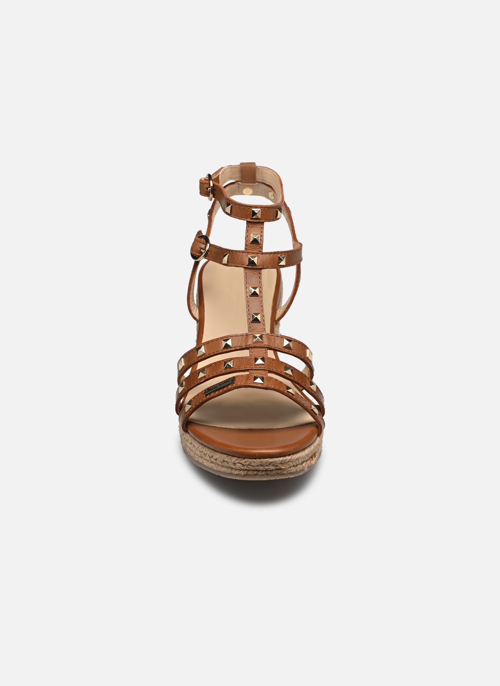 Sandales compensées et plateformes LILI femme marron Les Tropéziennes par M Belarbi Sandales compensées et plateformes LILI femme marron TAN