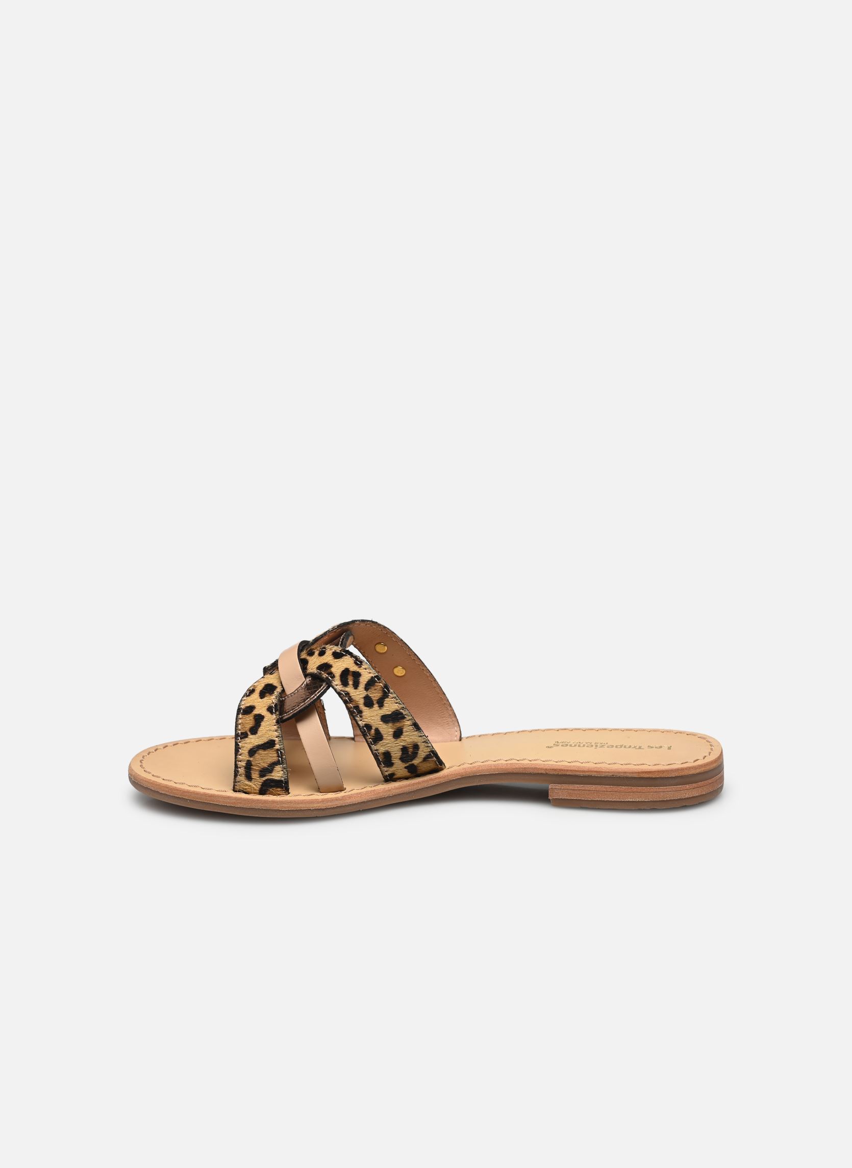 Pantoletten und Clogs HAMSUKOPO damen beige Les Tropéziennes par M Belarbi Pantoletten und Clogs HAMSUKOPO damen beige LEOPARD MULTI