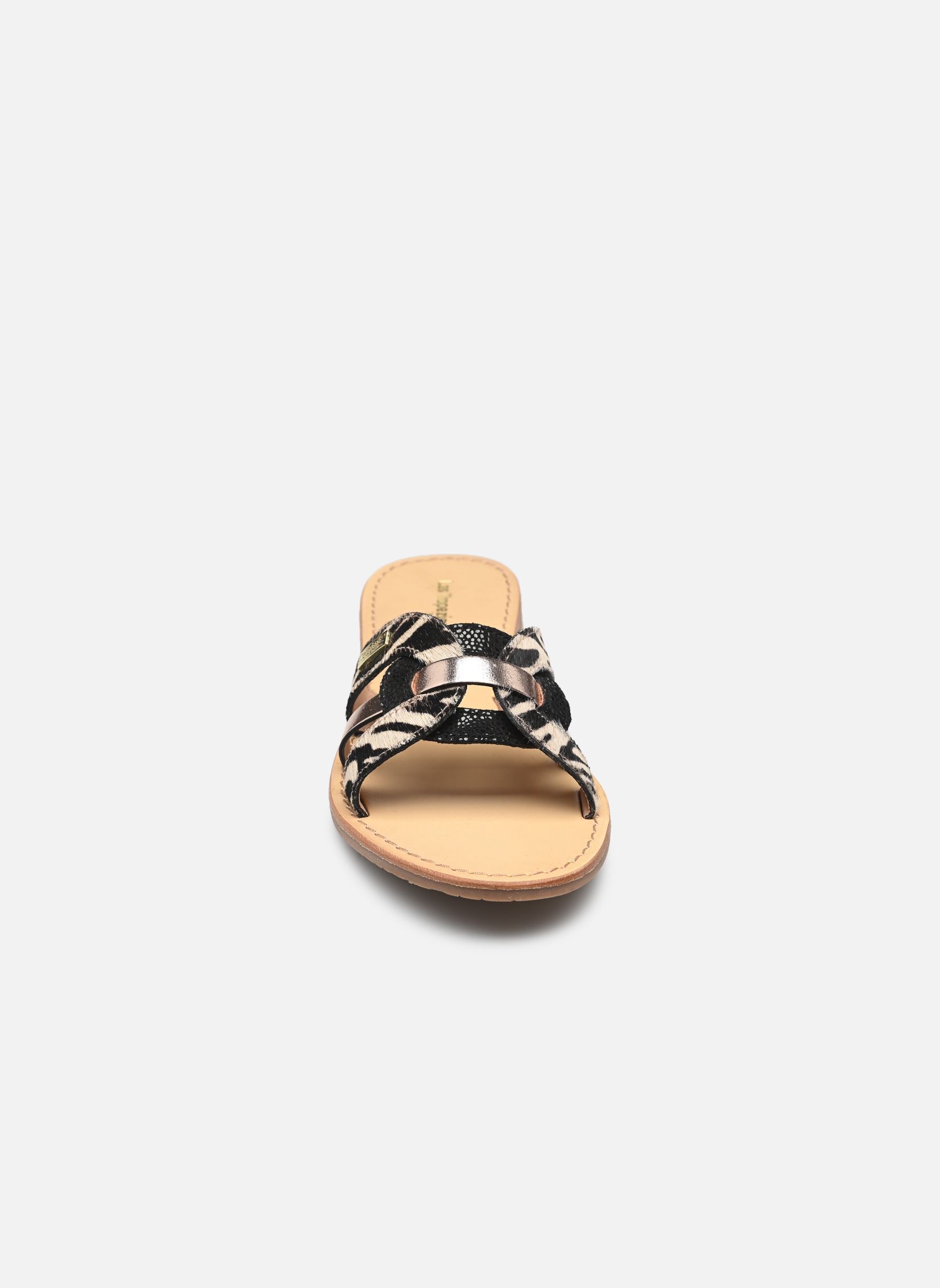Mules et sabots HAMSUKOPO femme blanc Les Tropéziennes par M Belarbi Mules et sabots HAMSUKOPO femme blanc ZEBRE MULTI
