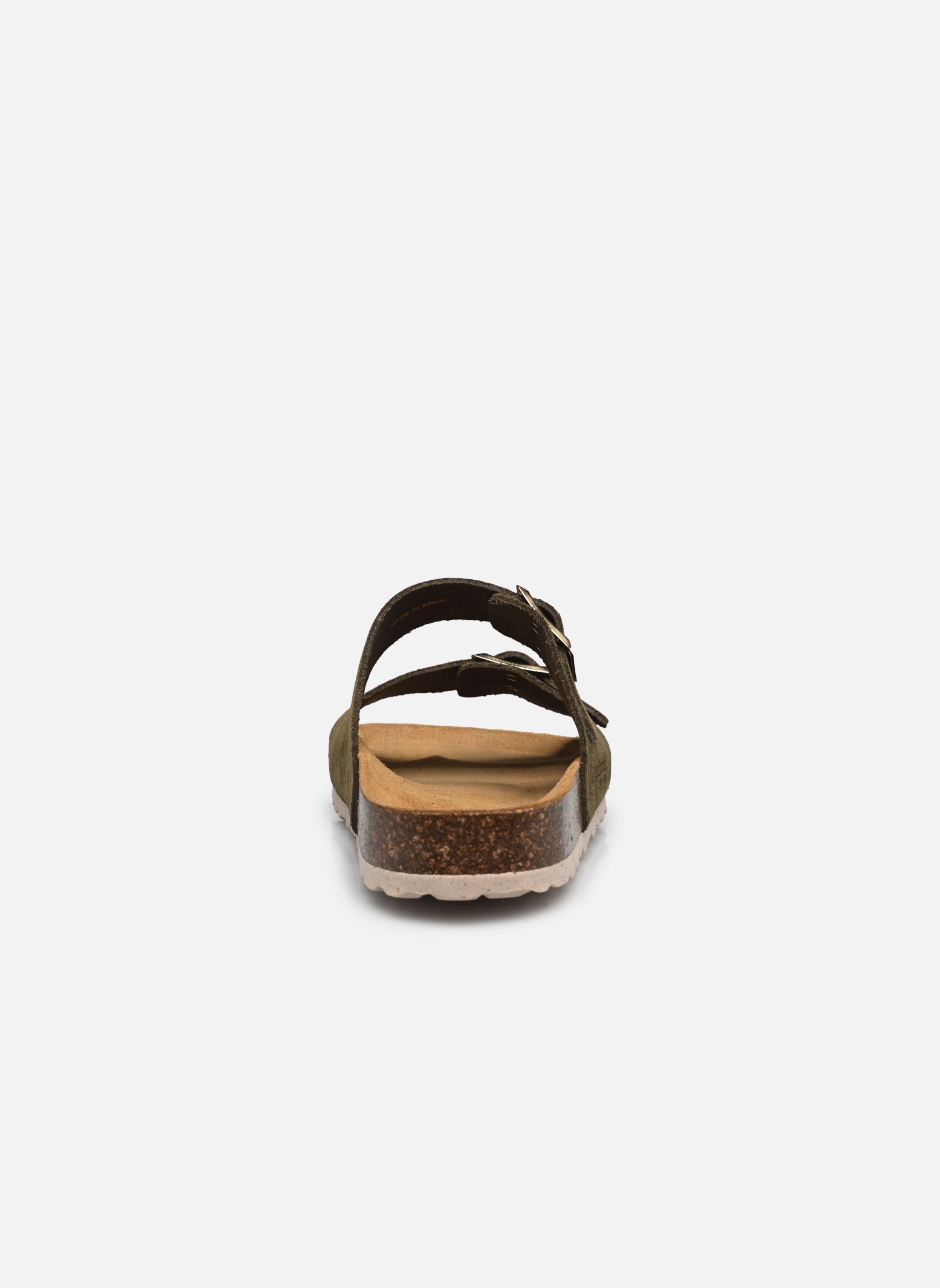 Mules et sabots ZATIX SUEDE femme vert Les Tropéziennes par M Belarbi Mules et sabots ZATIX SUEDE femme vert Kaki