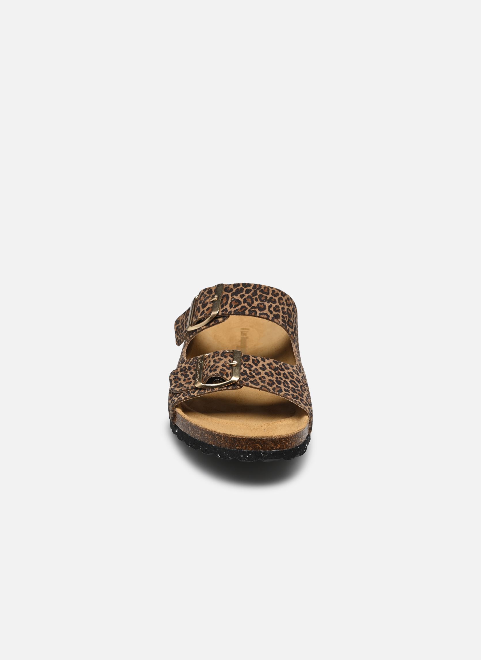 Mules et sabots ZATIX SUEDE femme beige Les Tropéziennes par M Belarbi Mules et sabots ZATIX SUEDE femme beige LEOPARD