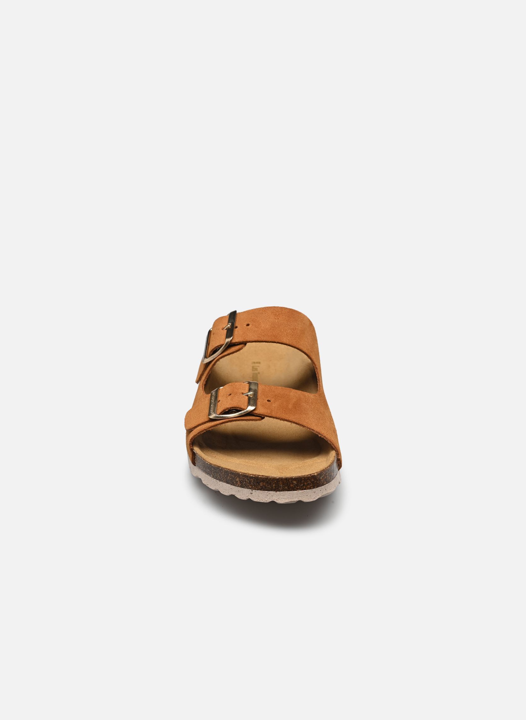Pantoletten und Clogs ZATIX SUEDE damen braun Les Tropéziennes par M Belarbi Pantoletten und Clogs ZATIX SUEDE damen braun CAMEL